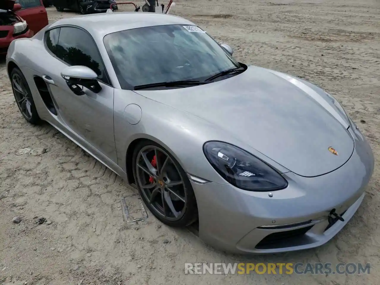 1 Photograph of a damaged car WP0AB2A89KS279082 PORSCHE CAYMAN 2019