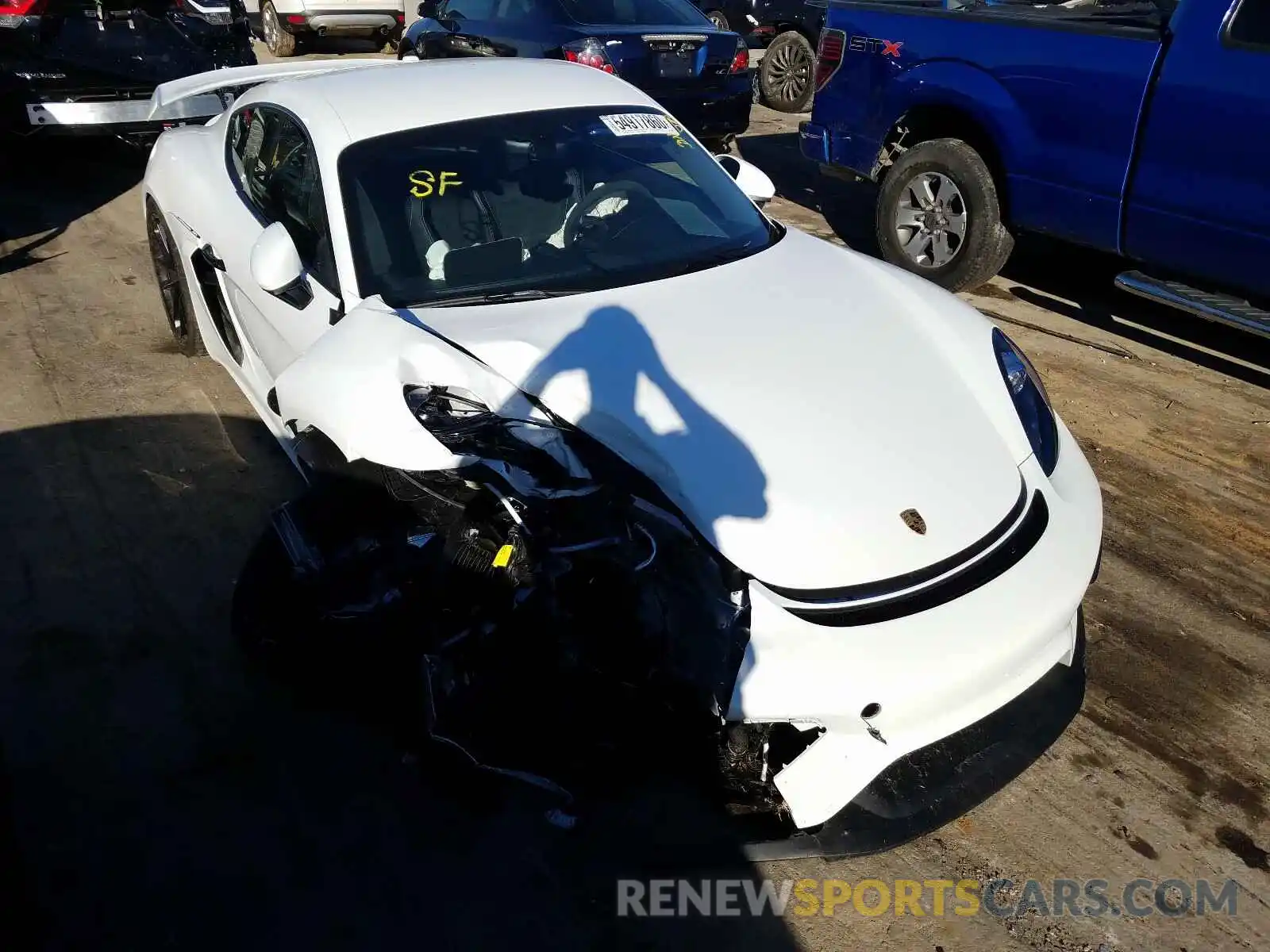 1 Photograph of a damaged car WP0AC2A85LK289364 PORSCHE CAYMAN 2020