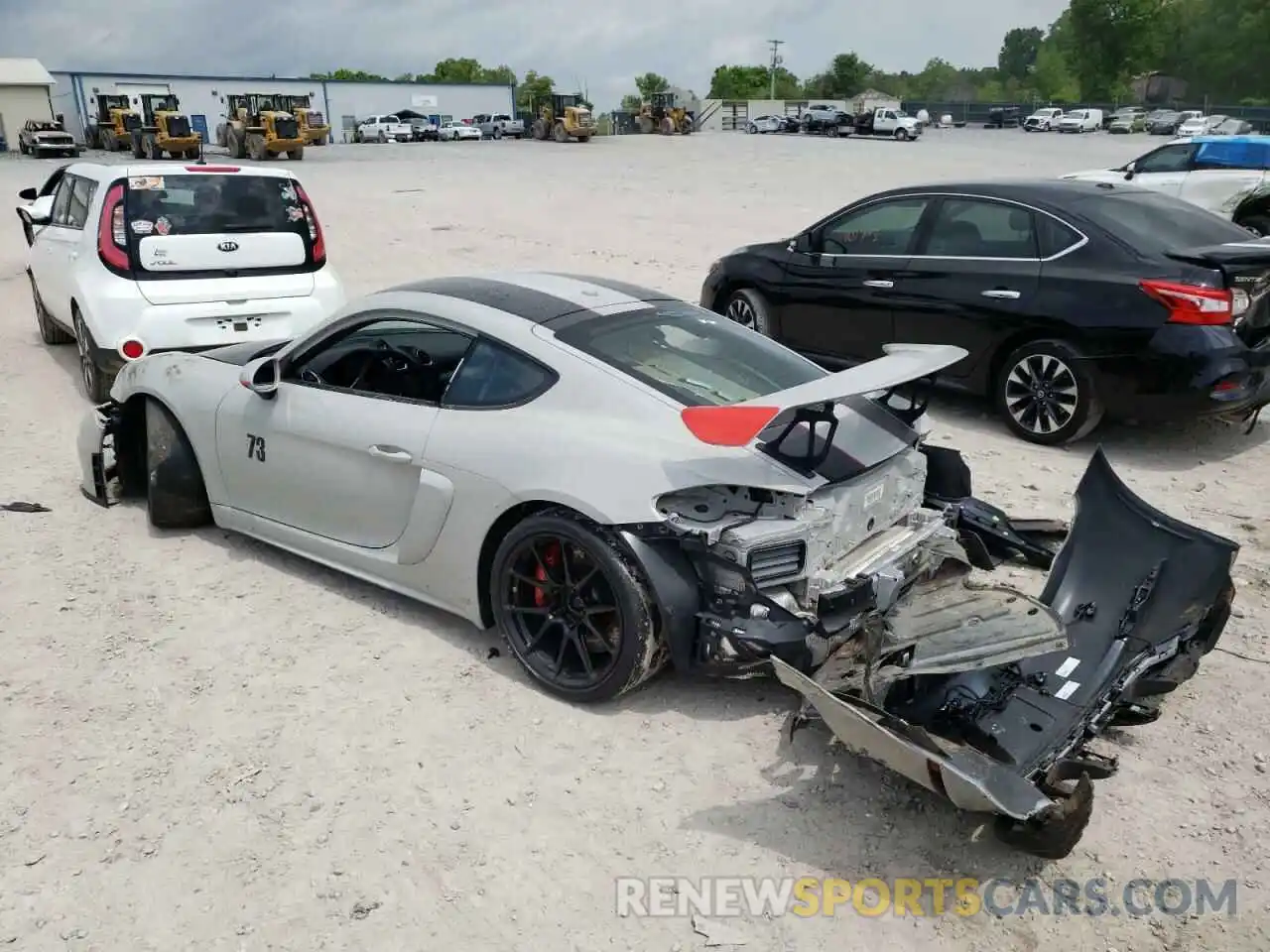 3 Photograph of a damaged car WP0AC2A89LS289139 PORSCHE CAYMAN 2020