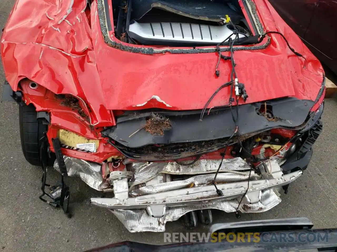 6 Photograph of a damaged car WP0AA2A82MS260301 PORSCHE CAYMAN 2021