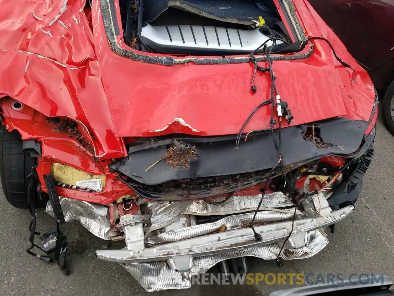 7 Photograph of a damaged car WP0AA2A82MS260301 PORSCHE CAYMAN 2021