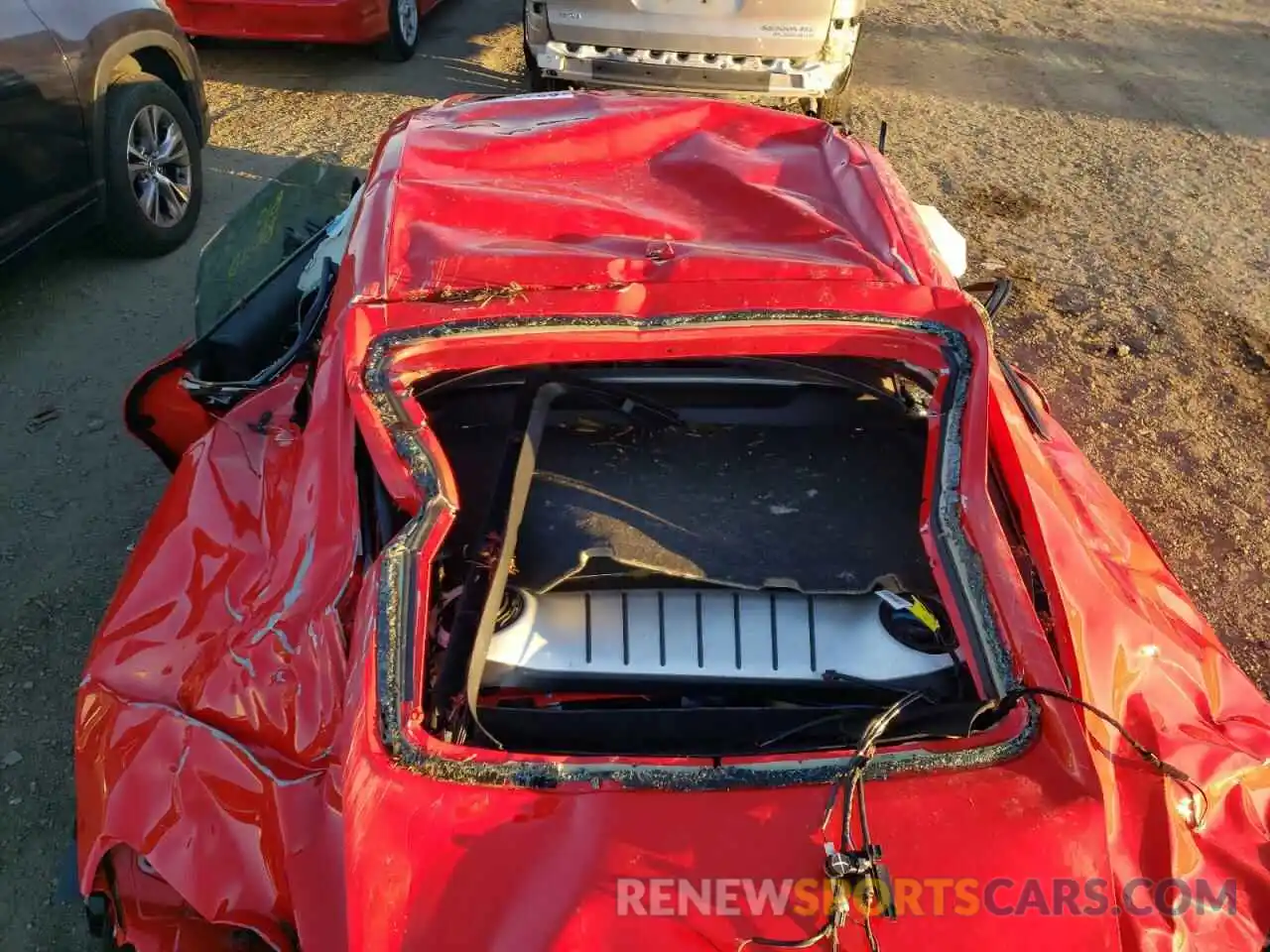 9 Photograph of a damaged car WP0AA2A82MS260301 PORSCHE CAYMAN 2021