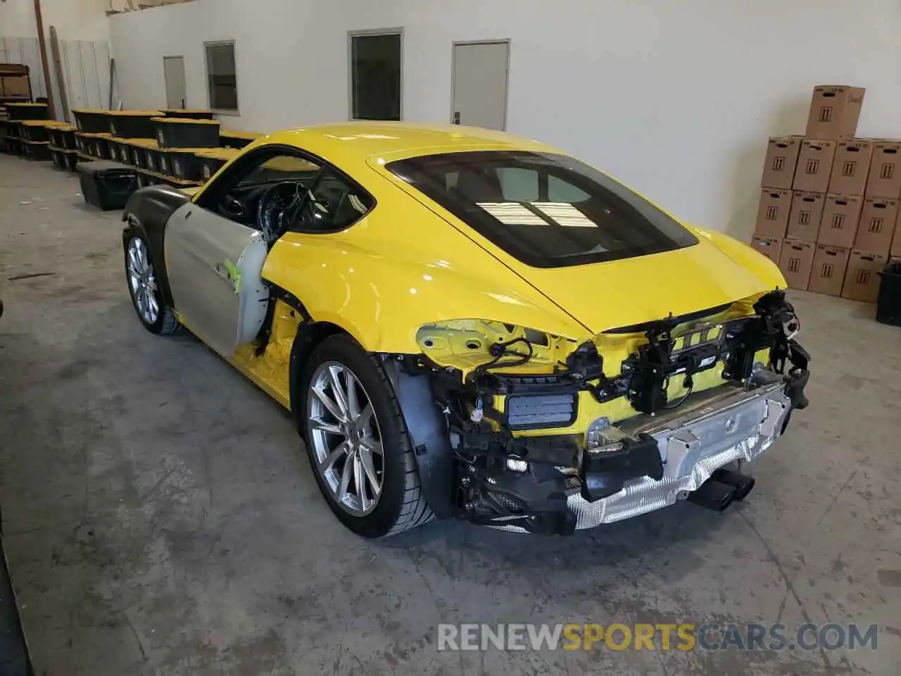 3 Photograph of a damaged car WP0AA2A88MS260237 PORSCHE CAYMAN 2021