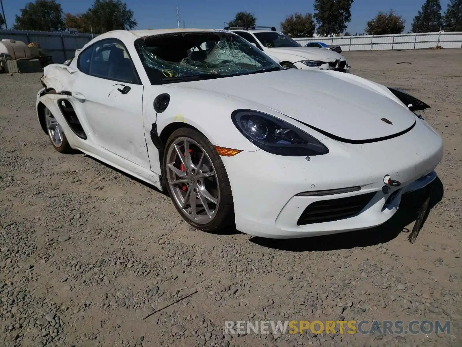 1 Photograph of a damaged car WP0AB2A88MS275091 PORSCHE CAYMAN 2021