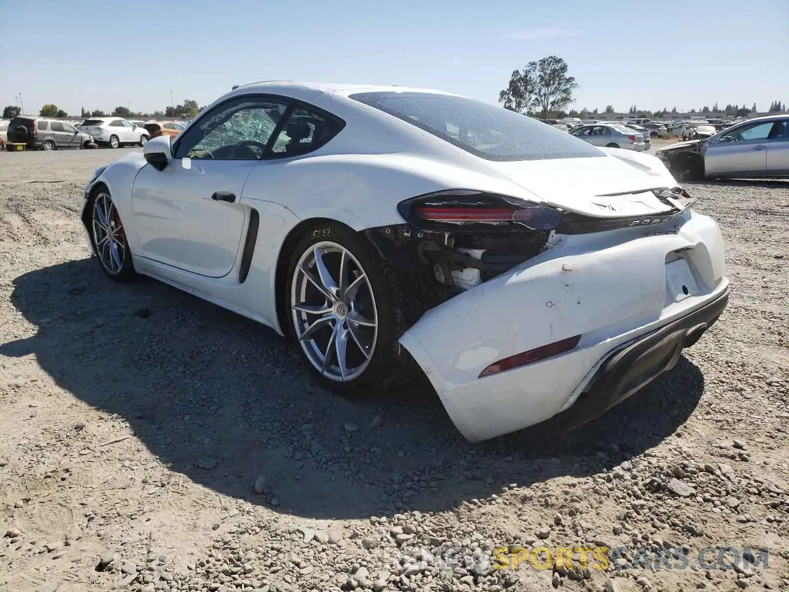 3 Photograph of a damaged car WP0AB2A88MS275091 PORSCHE CAYMAN 2021