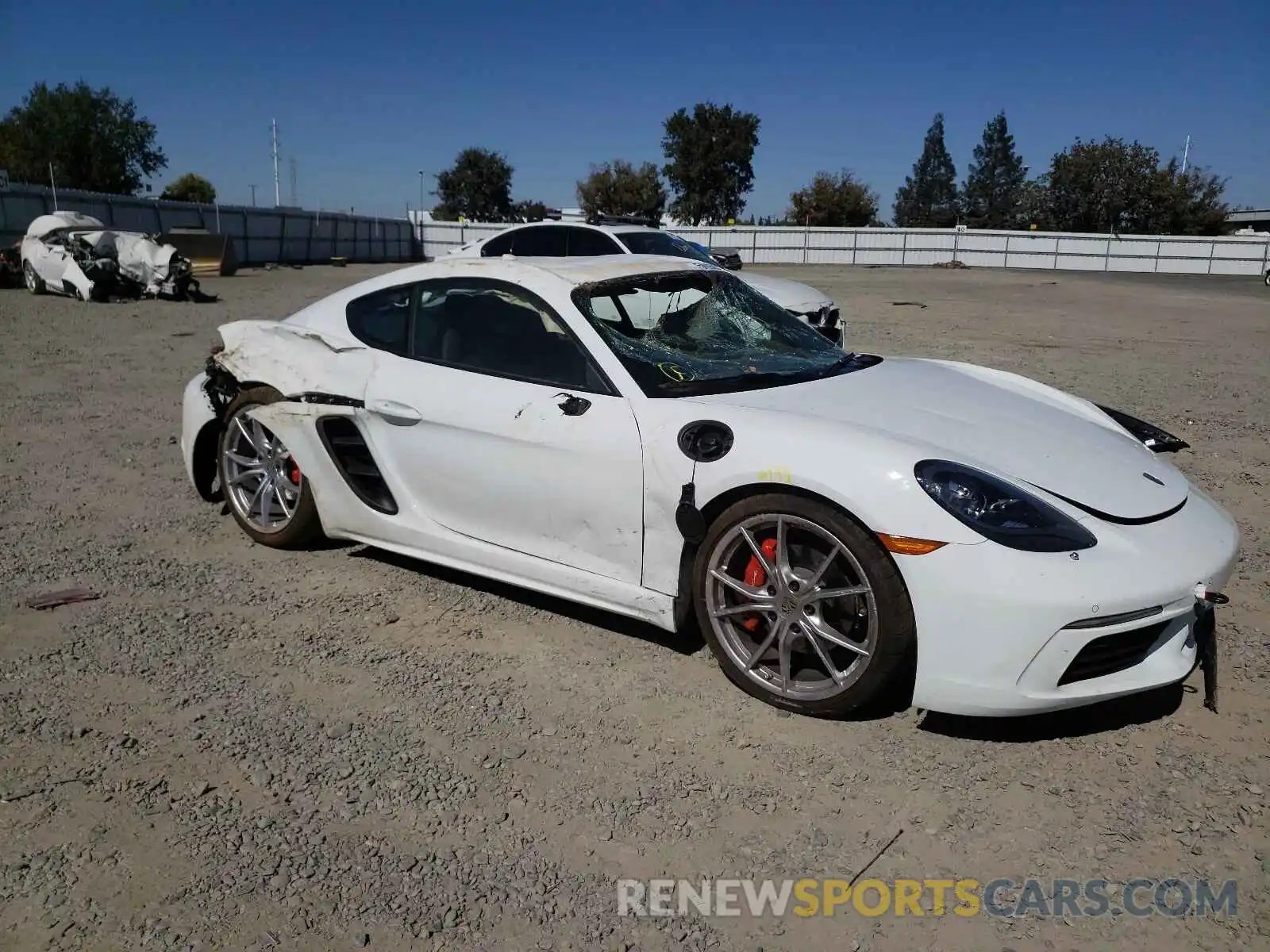 9 Photograph of a damaged car WP0AB2A88MS275091 PORSCHE CAYMAN 2021