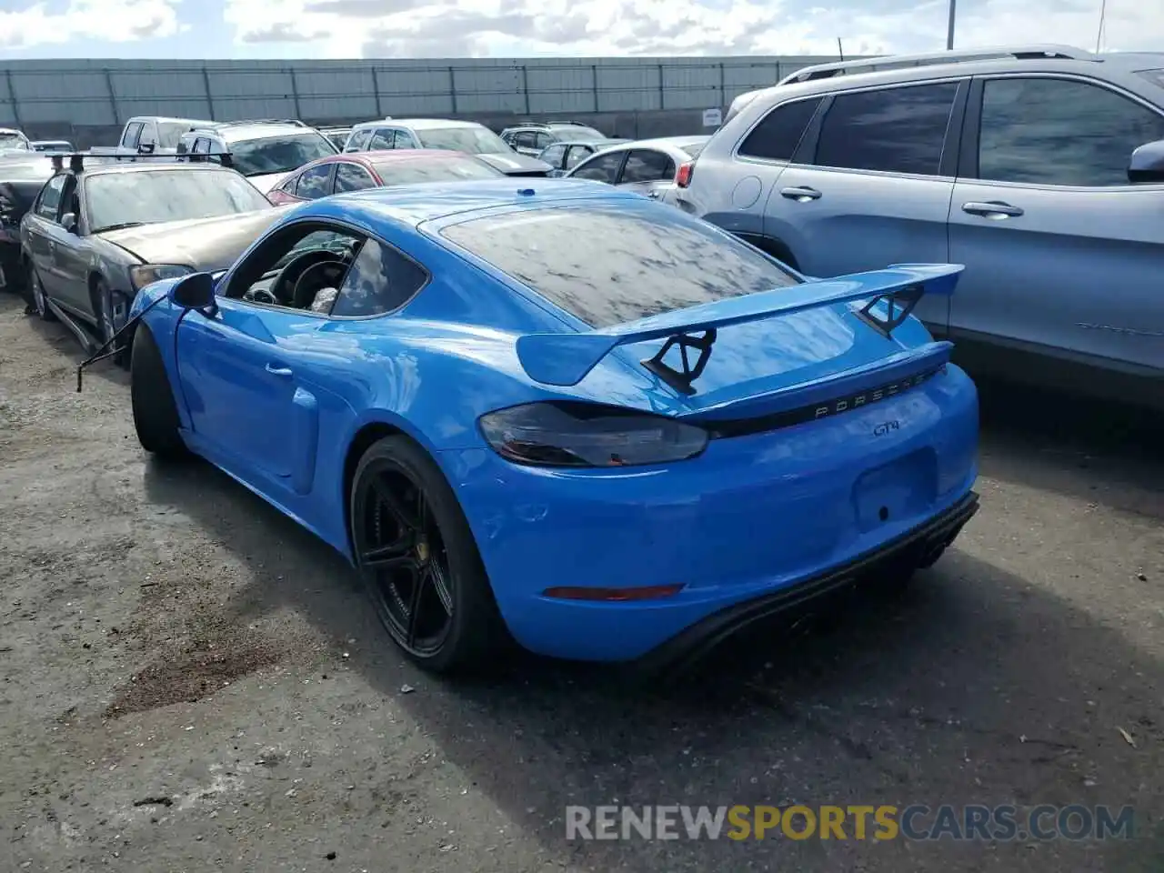 3 Photograph of a damaged car WP0AC2A85NS275225 PORSCHE CAYMAN 2022