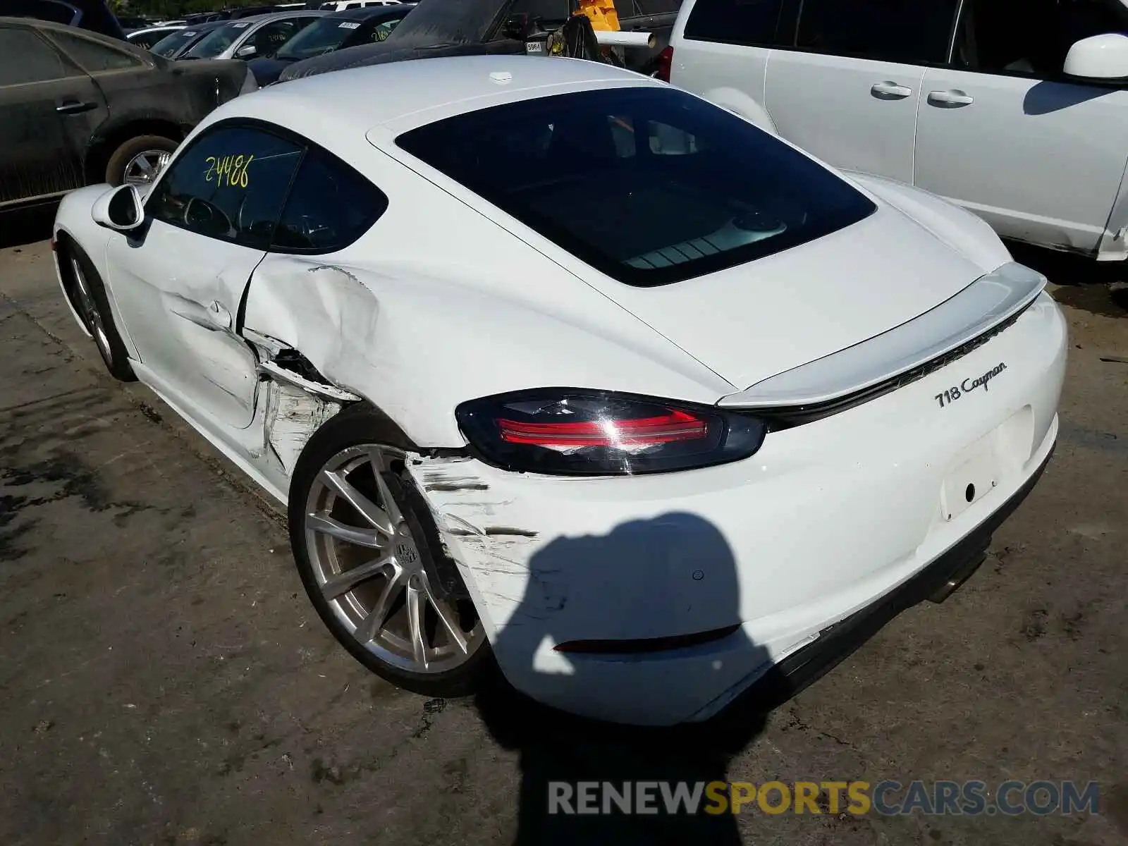 3 Photograph of a damaged car WP0AA2A80KS260097 PORSCHE CAYMAN BAS 2019