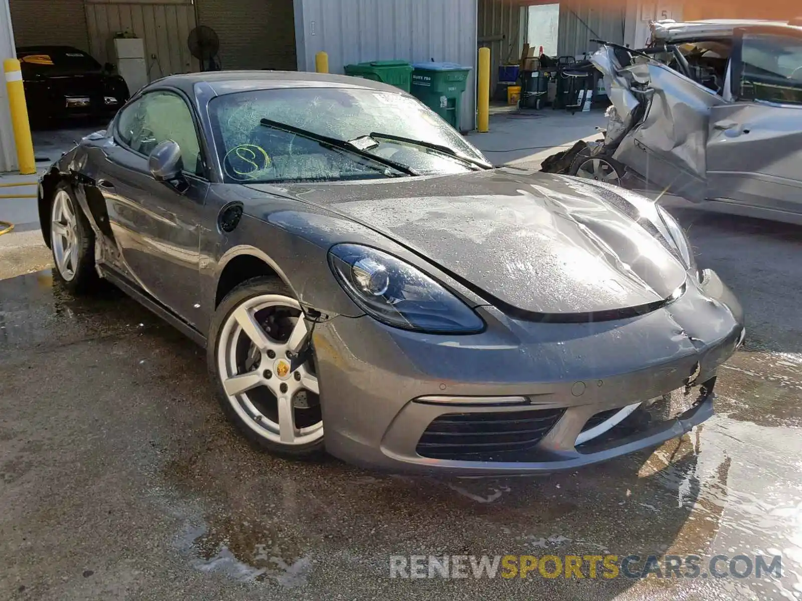 1 Photograph of a damaged car WP0AA2A83KS260174 PORSCHE CAYMAN BAS 2019