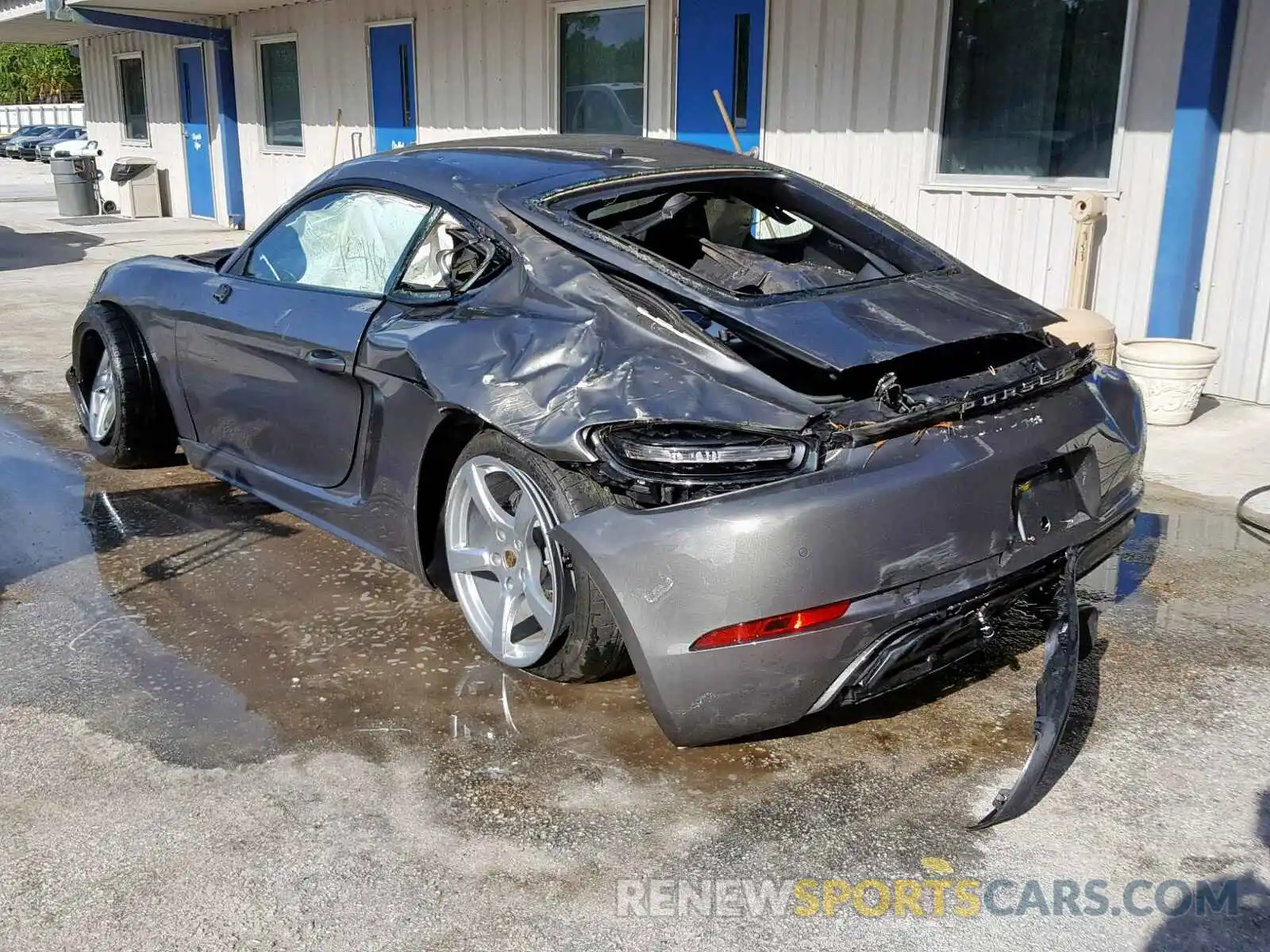 3 Photograph of a damaged car WP0AA2A83KS260174 PORSCHE CAYMAN BAS 2019