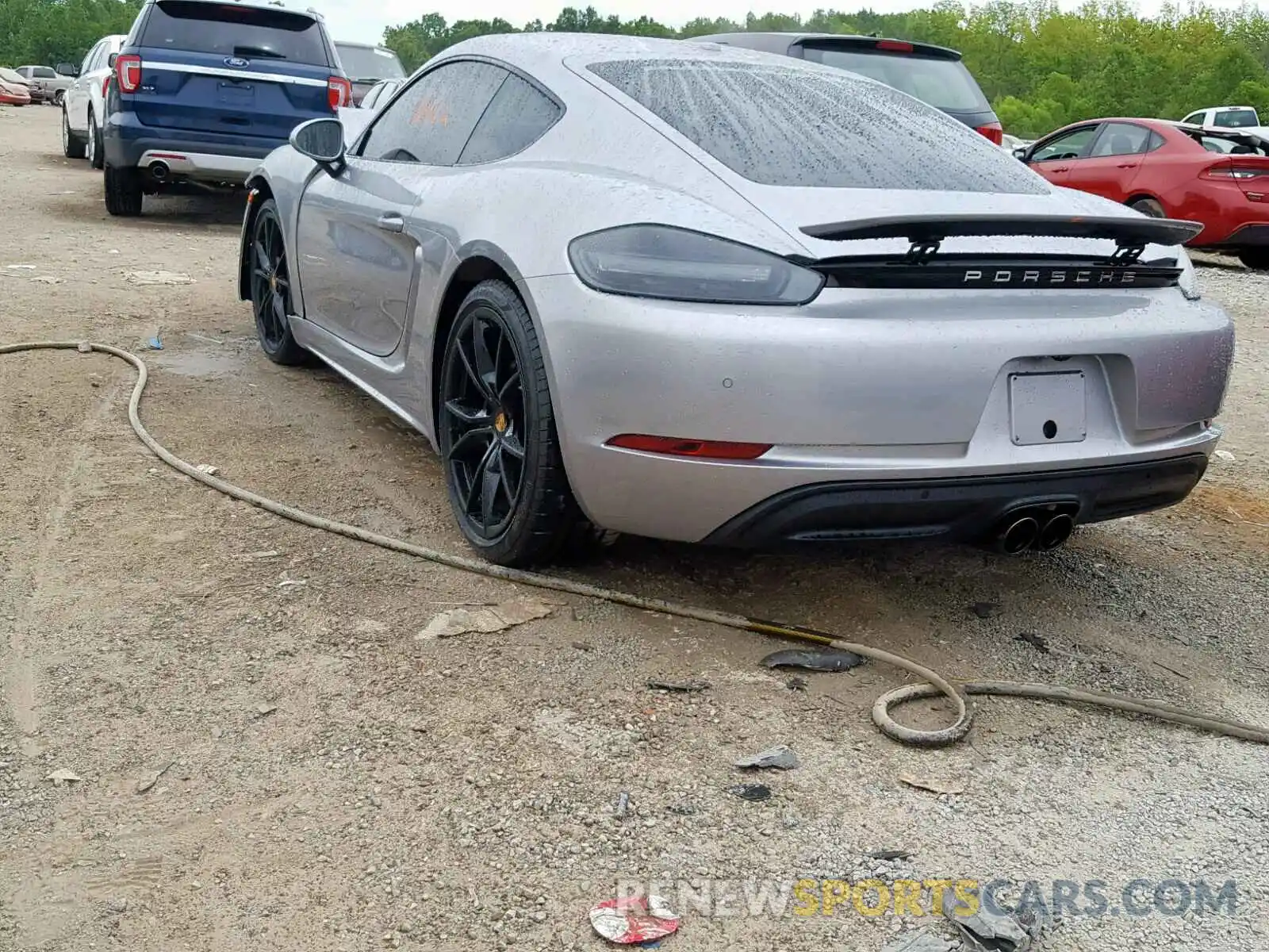 3 Фотография поврежденного автомобиля WP0AA2A88KS260493 PORSCHE CAYMAN BAS 2019