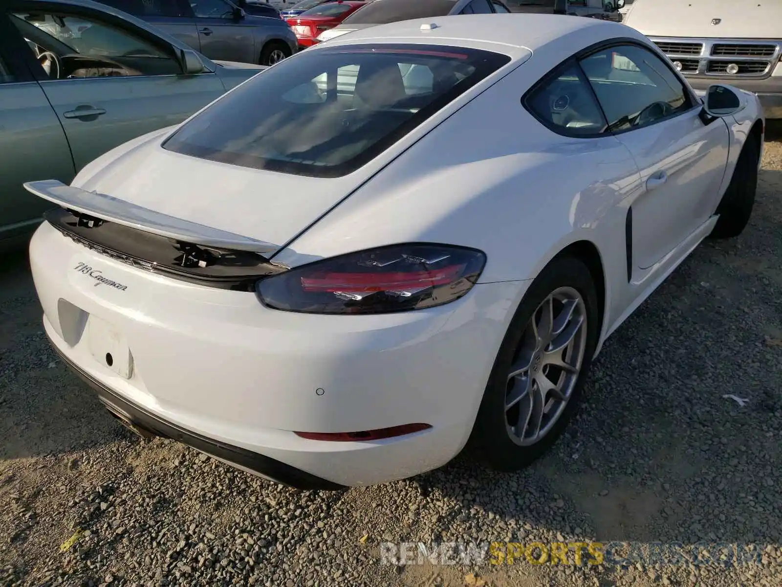 4 Фотография поврежденного автомобиля WP0AA2A8XKS260396 PORSCHE CAYMAN BAS 2019