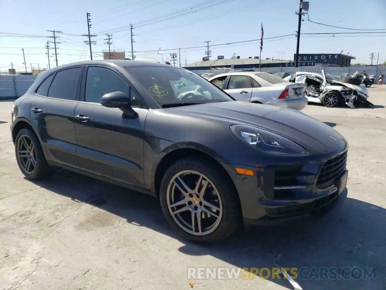 1 Photograph of a damaged car WP1AA2A50KLB01577 PORSCHE MACAN 2019