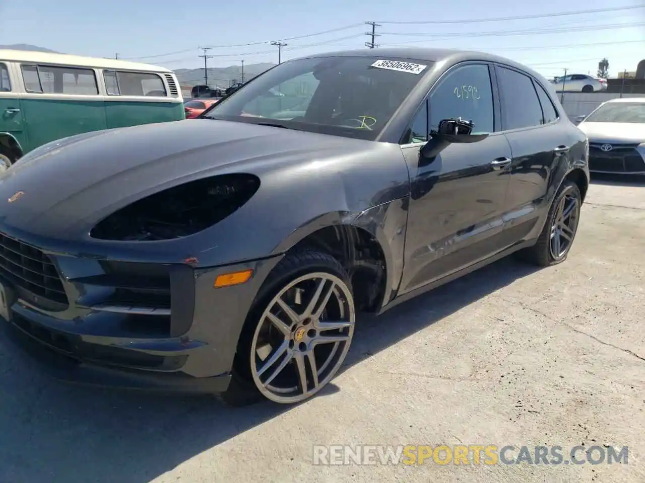 9 Photograph of a damaged car WP1AA2A50KLB01577 PORSCHE MACAN 2019