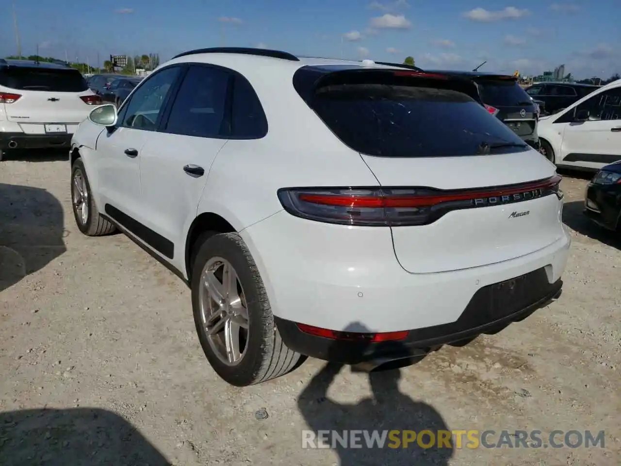 3 Photograph of a damaged car WP1AA2A50KLB01854 PORSCHE MACAN 2019