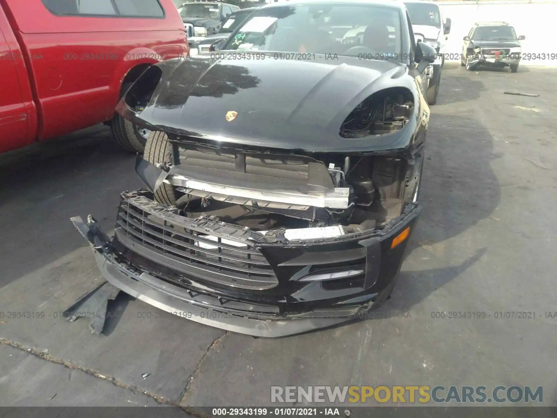 6 Photograph of a damaged car WP1AA2A50KLB03040 PORSCHE MACAN 2019