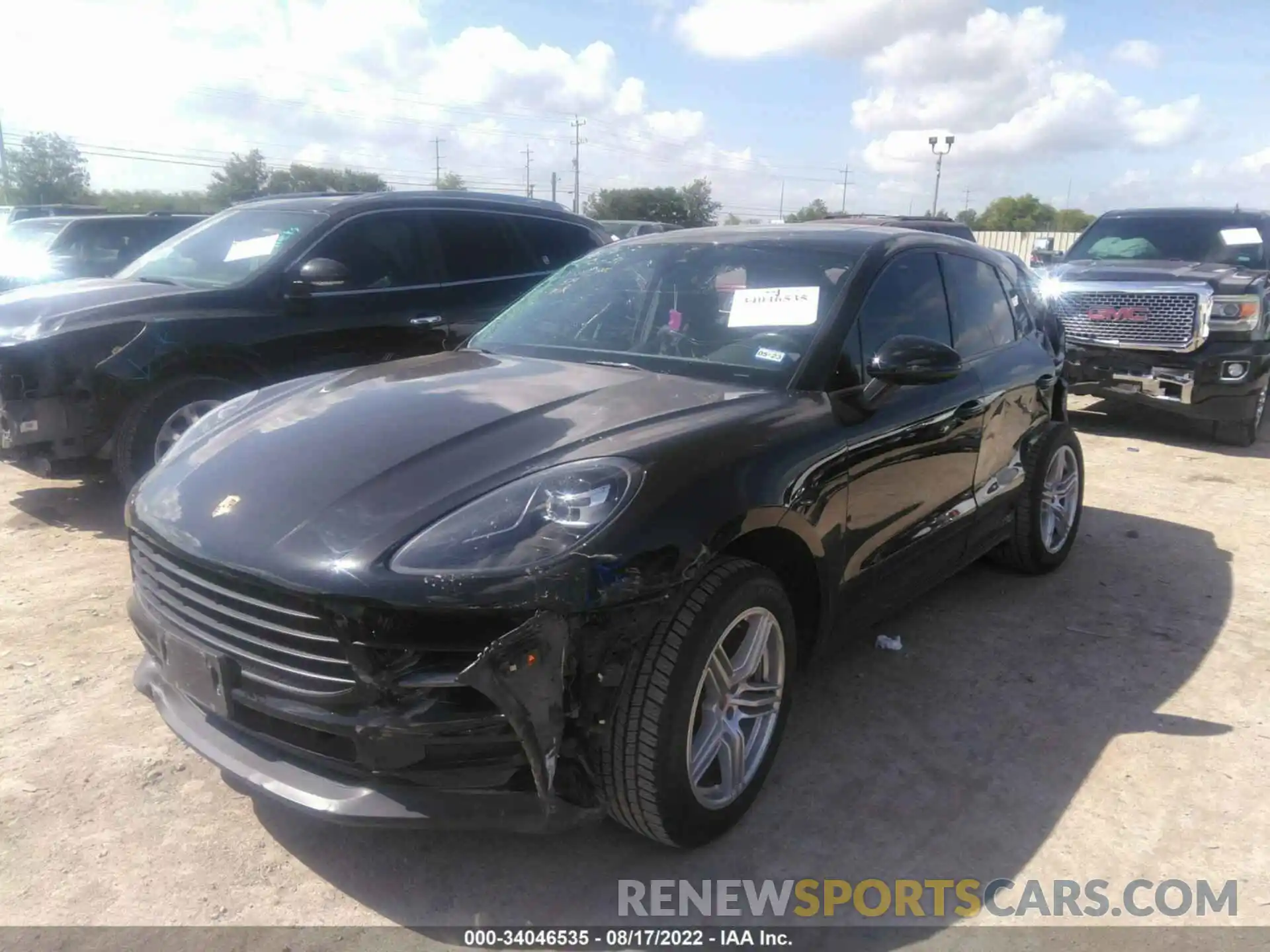 2 Фотография поврежденного автомобиля WP1AA2A50KLB04222 PORSCHE MACAN 2019