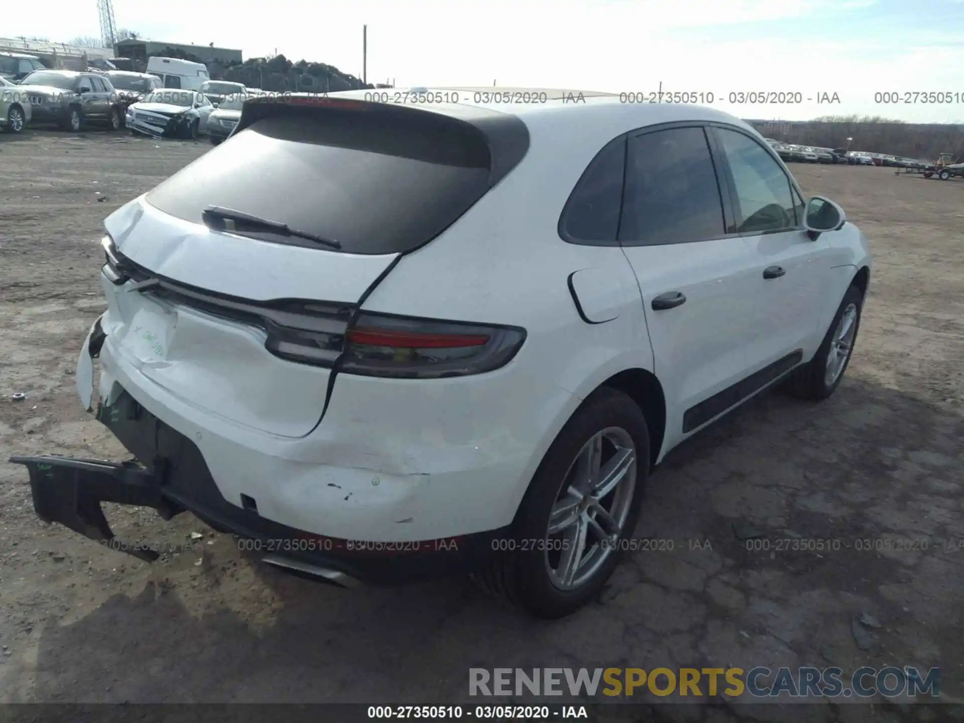 4 Photograph of a damaged car WP1AA2A50KLB04835 PORSCHE MACAN 2019