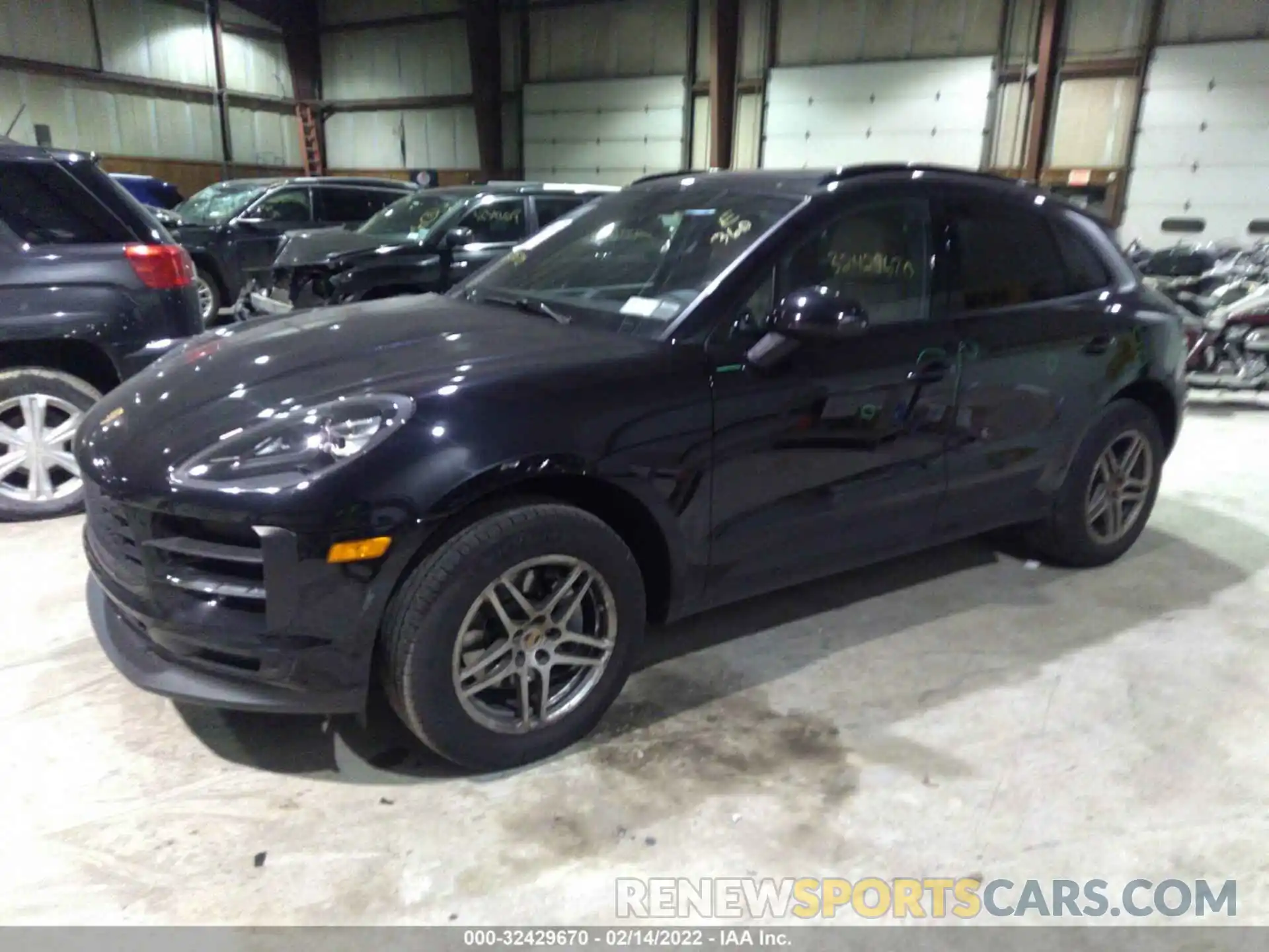 2 Photograph of a damaged car WP1AA2A50KLB04916 PORSCHE MACAN 2019