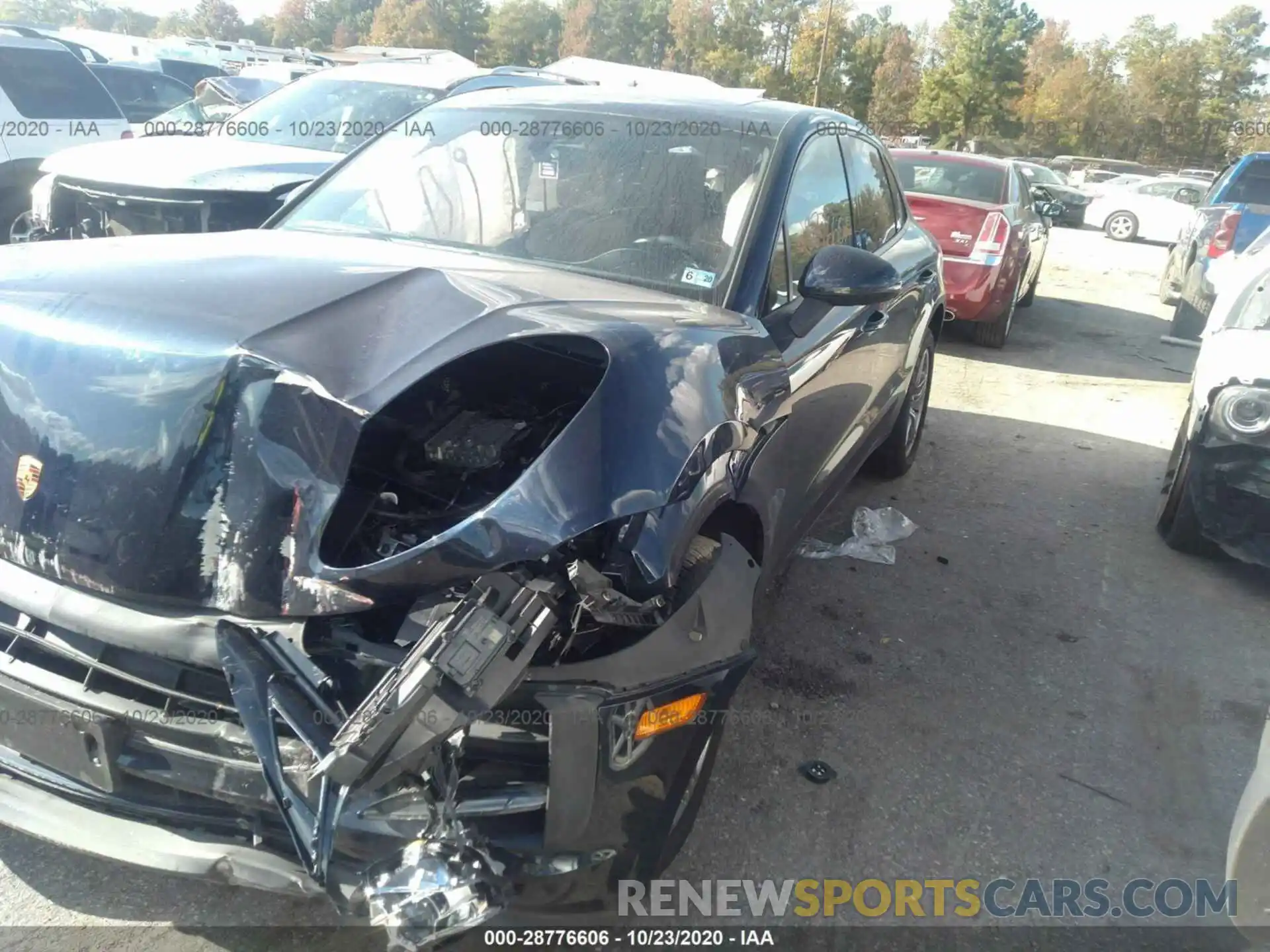 2 Photograph of a damaged car WP1AA2A50KLB06455 PORSCHE MACAN 2019