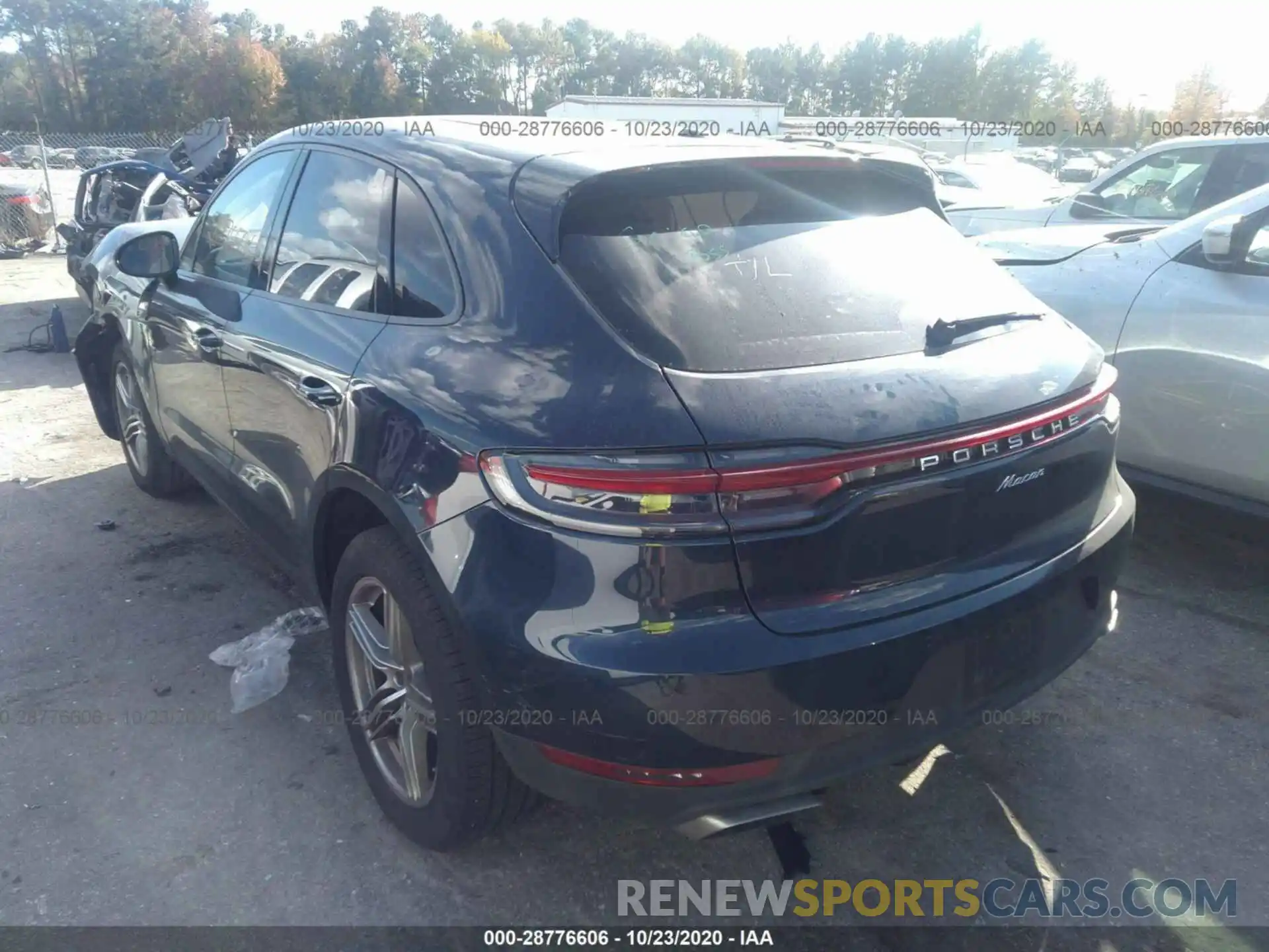 3 Photograph of a damaged car WP1AA2A50KLB06455 PORSCHE MACAN 2019