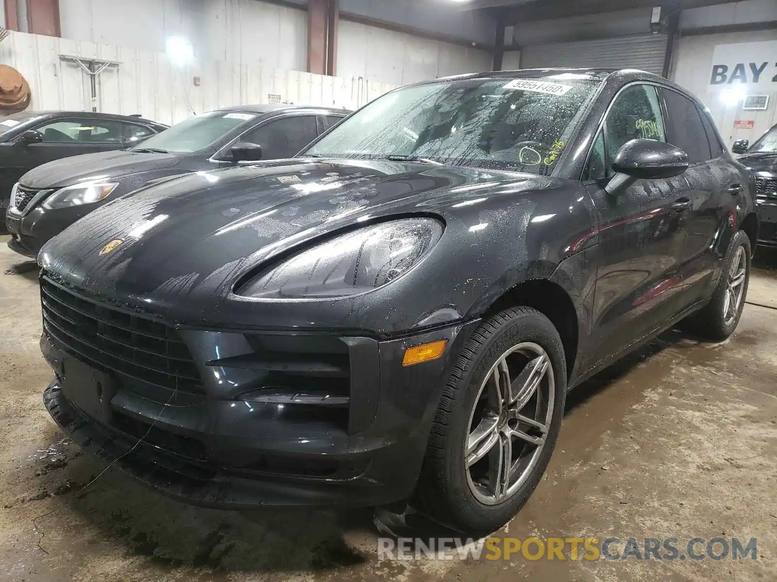 2 Photograph of a damaged car WP1AA2A50KLB06729 PORSCHE MACAN 2019