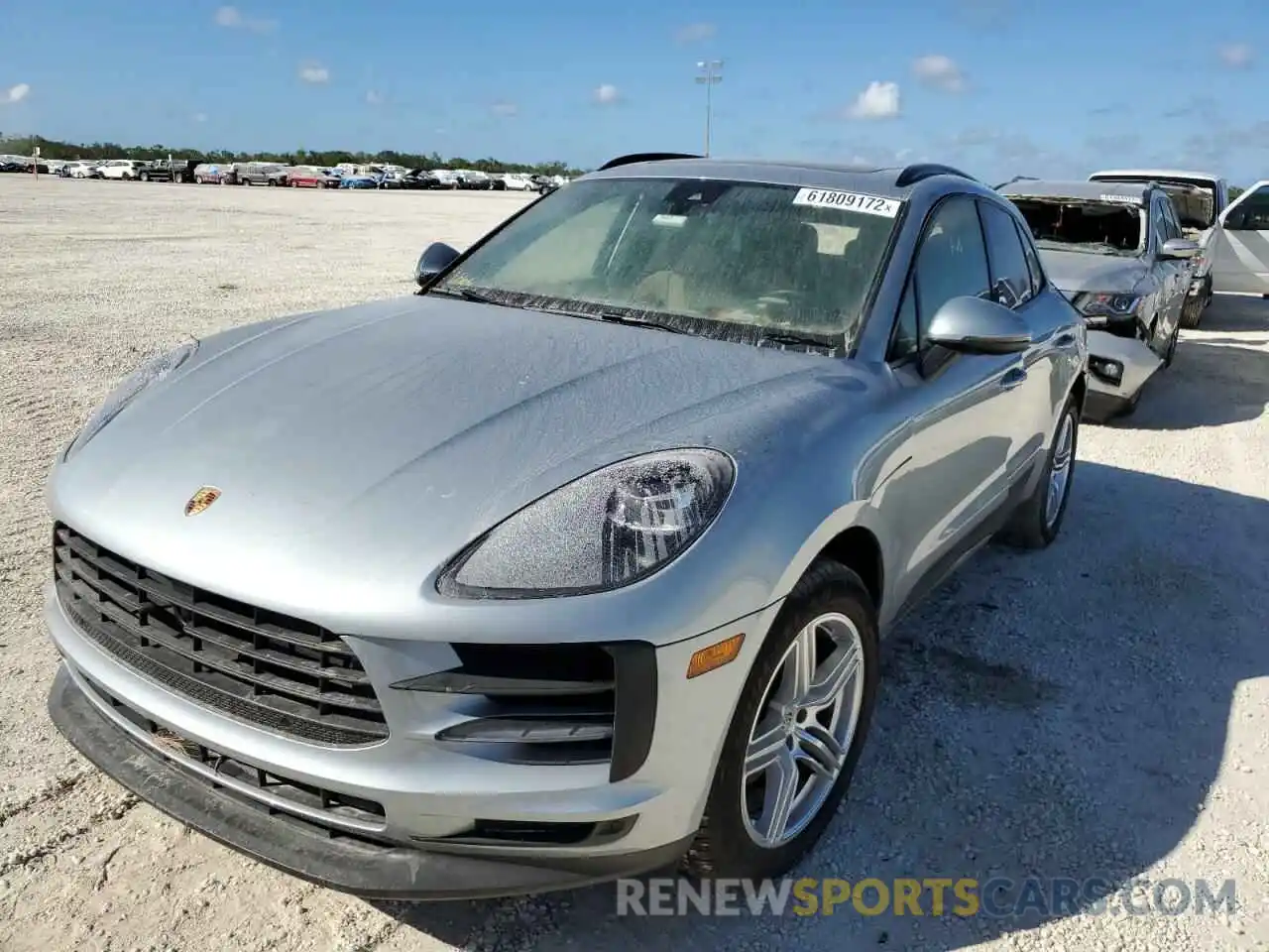 2 Photograph of a damaged car WP1AA2A50KLB09274 PORSCHE MACAN 2019