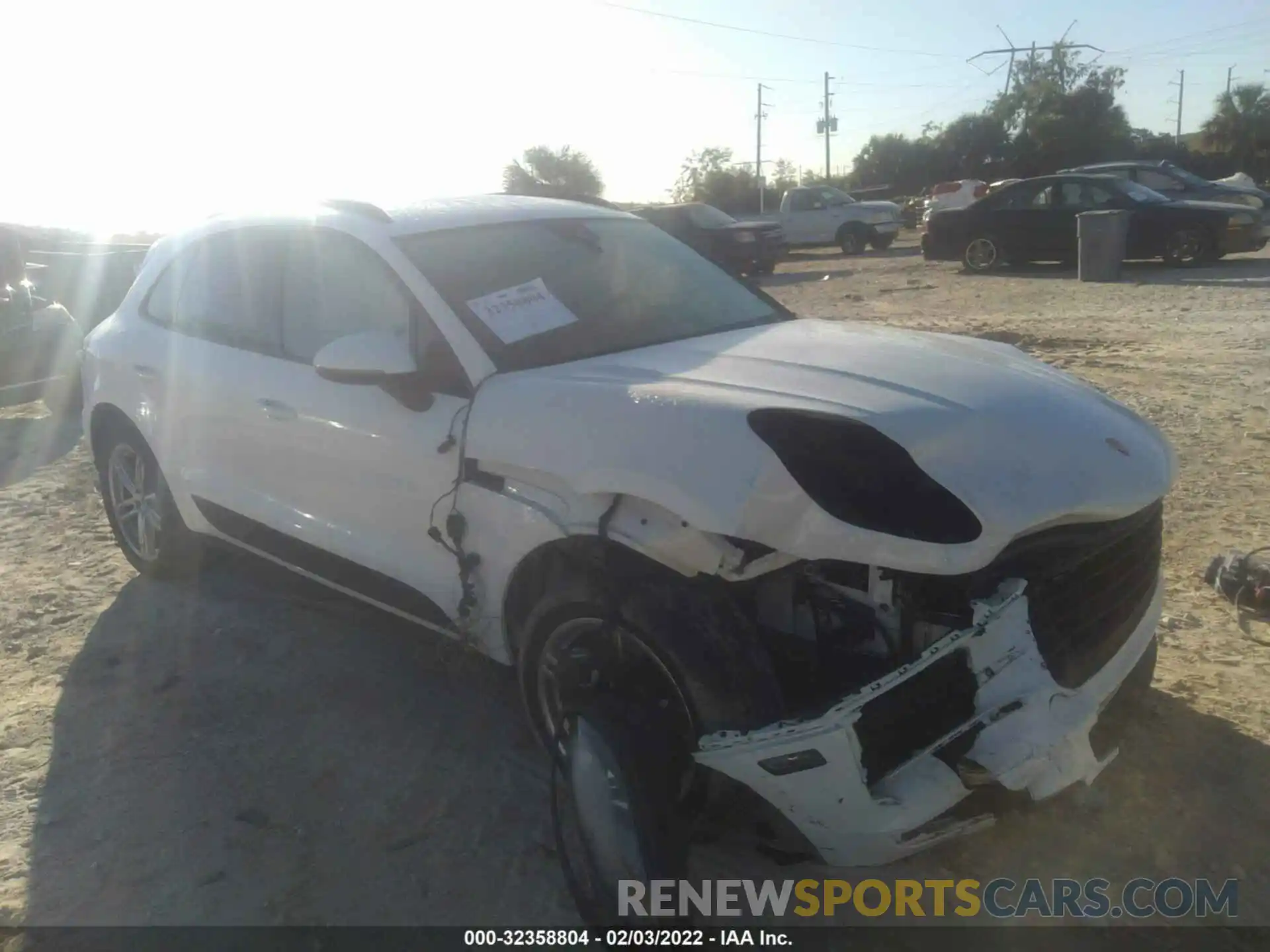 1 Photograph of a damaged car WP1AA2A51KLB02558 PORSCHE MACAN 2019