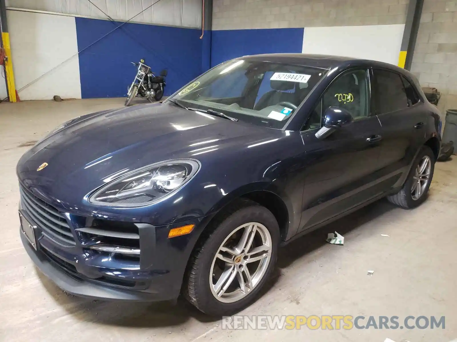 2 Photograph of a damaged car WP1AA2A51KLB04181 PORSCHE MACAN 2019