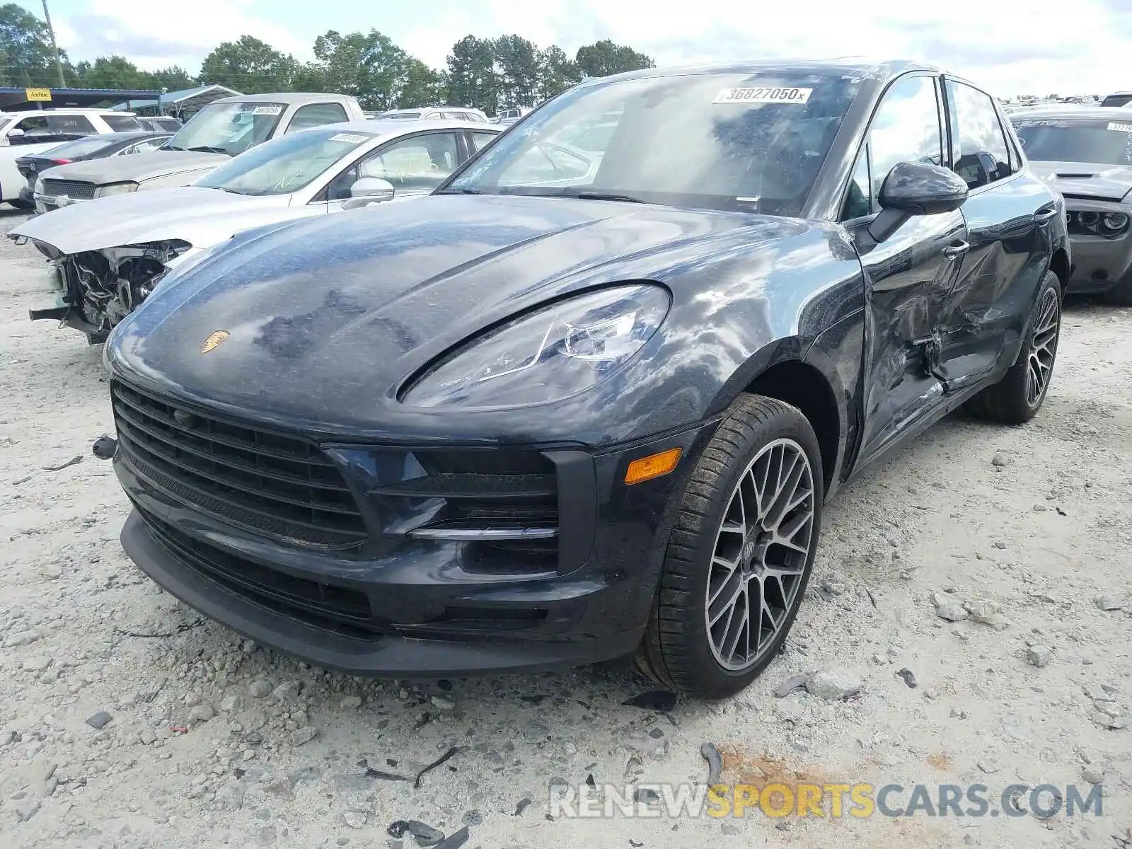 2 Photograph of a damaged car WP1AA2A51KLB04262 PORSCHE MACAN 2019