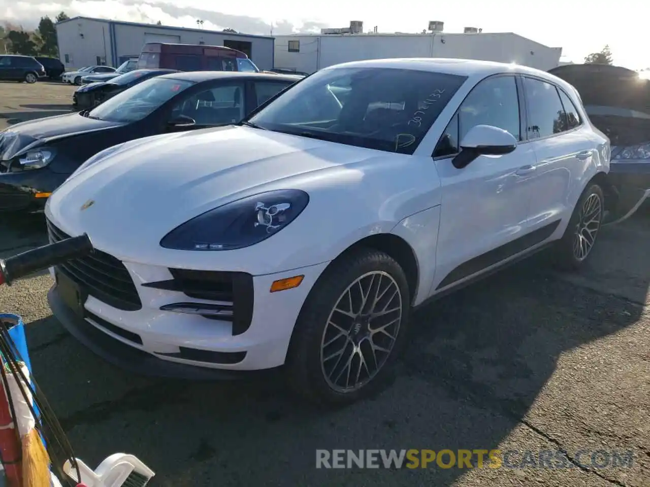 2 Photograph of a damaged car WP1AA2A51KLB06822 PORSCHE MACAN 2019