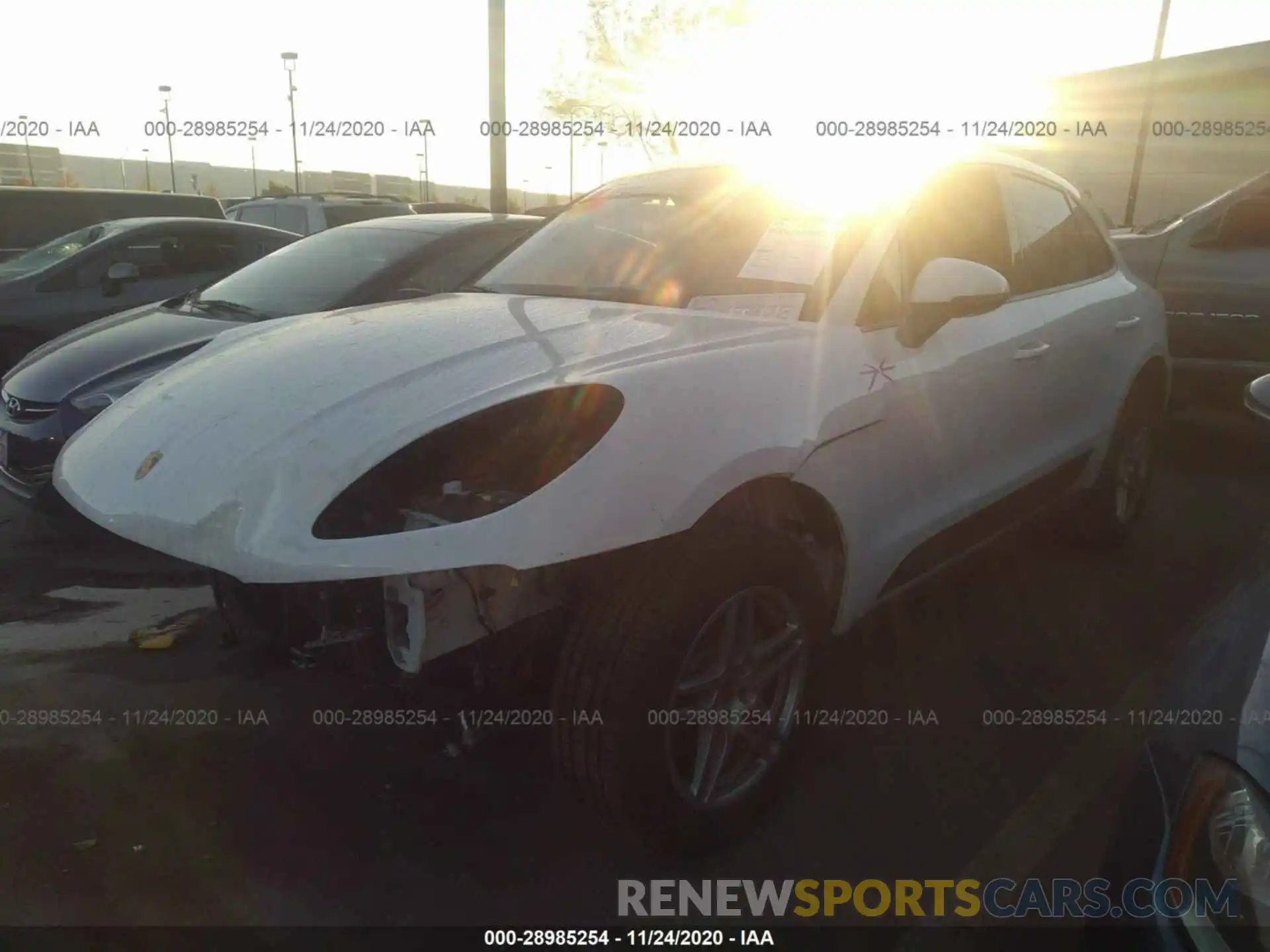 2 Photograph of a damaged car WP1AA2A52KLB01015 PORSCHE MACAN 2019