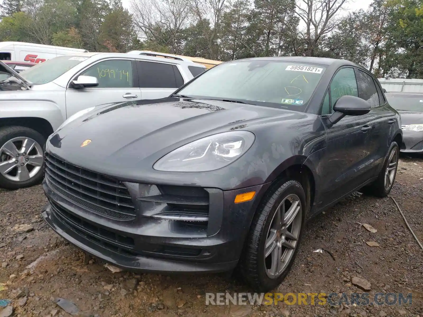 2 Photograph of a damaged car WP1AA2A52KLB01628 PORSCHE MACAN 2019