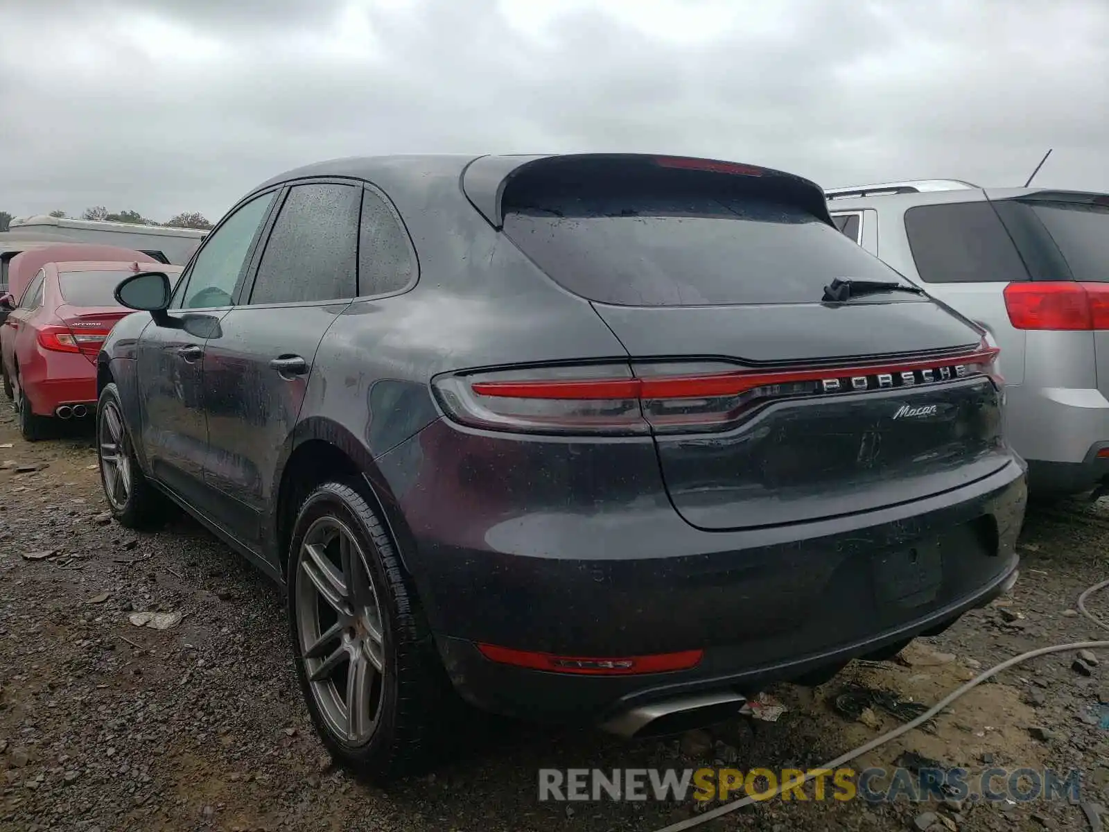 3 Фотография поврежденного автомобиля WP1AA2A52KLB01628 PORSCHE MACAN 2019