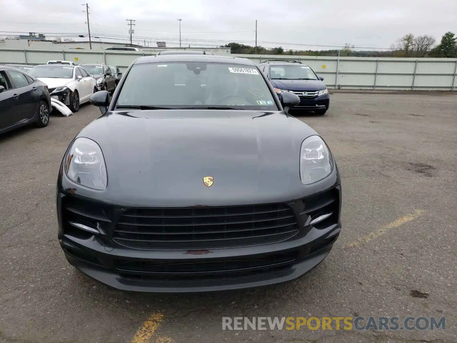 9 Photograph of a damaged car WP1AA2A52KLB01628 PORSCHE MACAN 2019