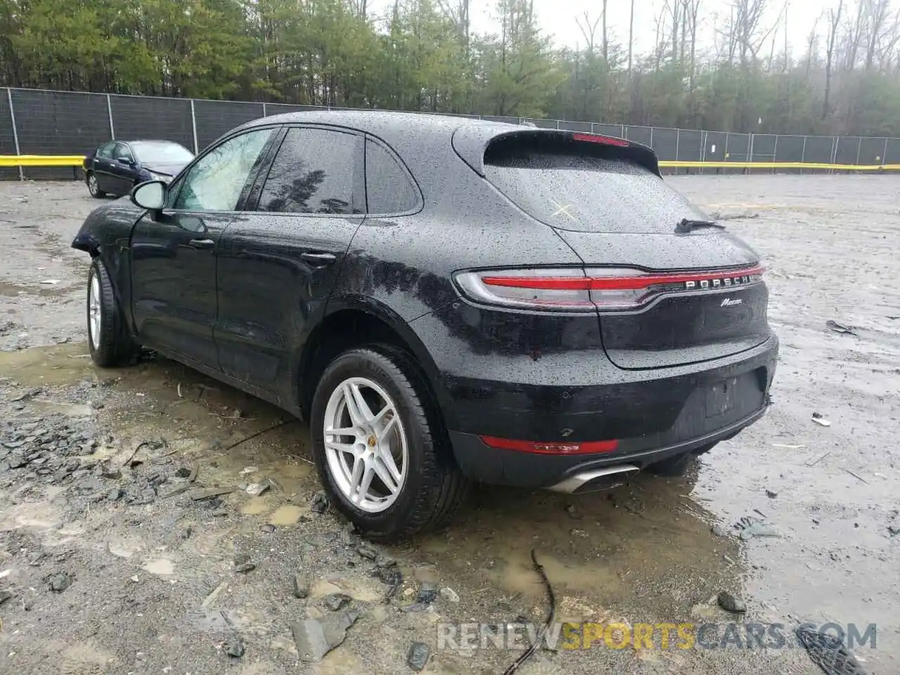 3 Photograph of a damaged car WP1AA2A52KLB01709 PORSCHE MACAN 2019