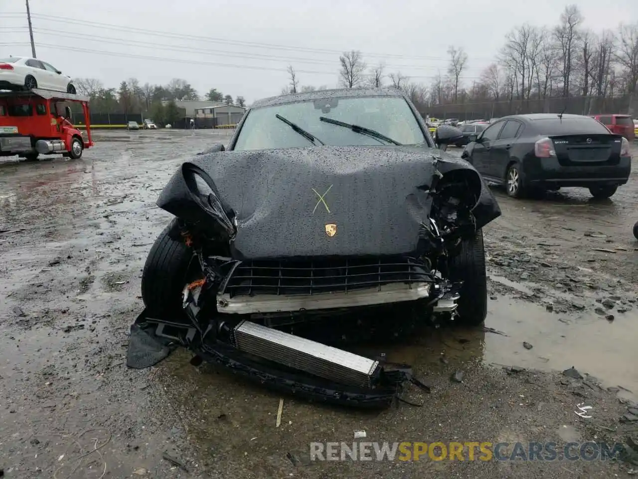 9 Photograph of a damaged car WP1AA2A52KLB01709 PORSCHE MACAN 2019