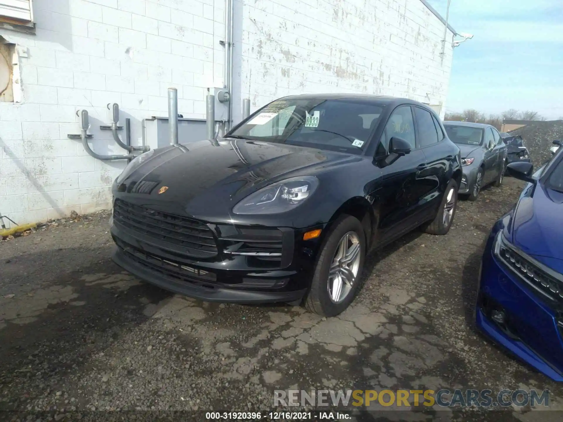 2 Photograph of a damaged car WP1AA2A52KLB03623 PORSCHE MACAN 2019