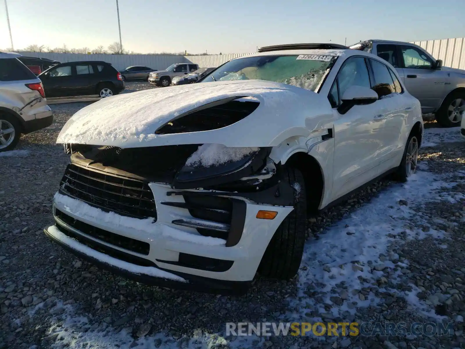 2 Photograph of a damaged car WP1AA2A53KLB00116 PORSCHE MACAN 2019