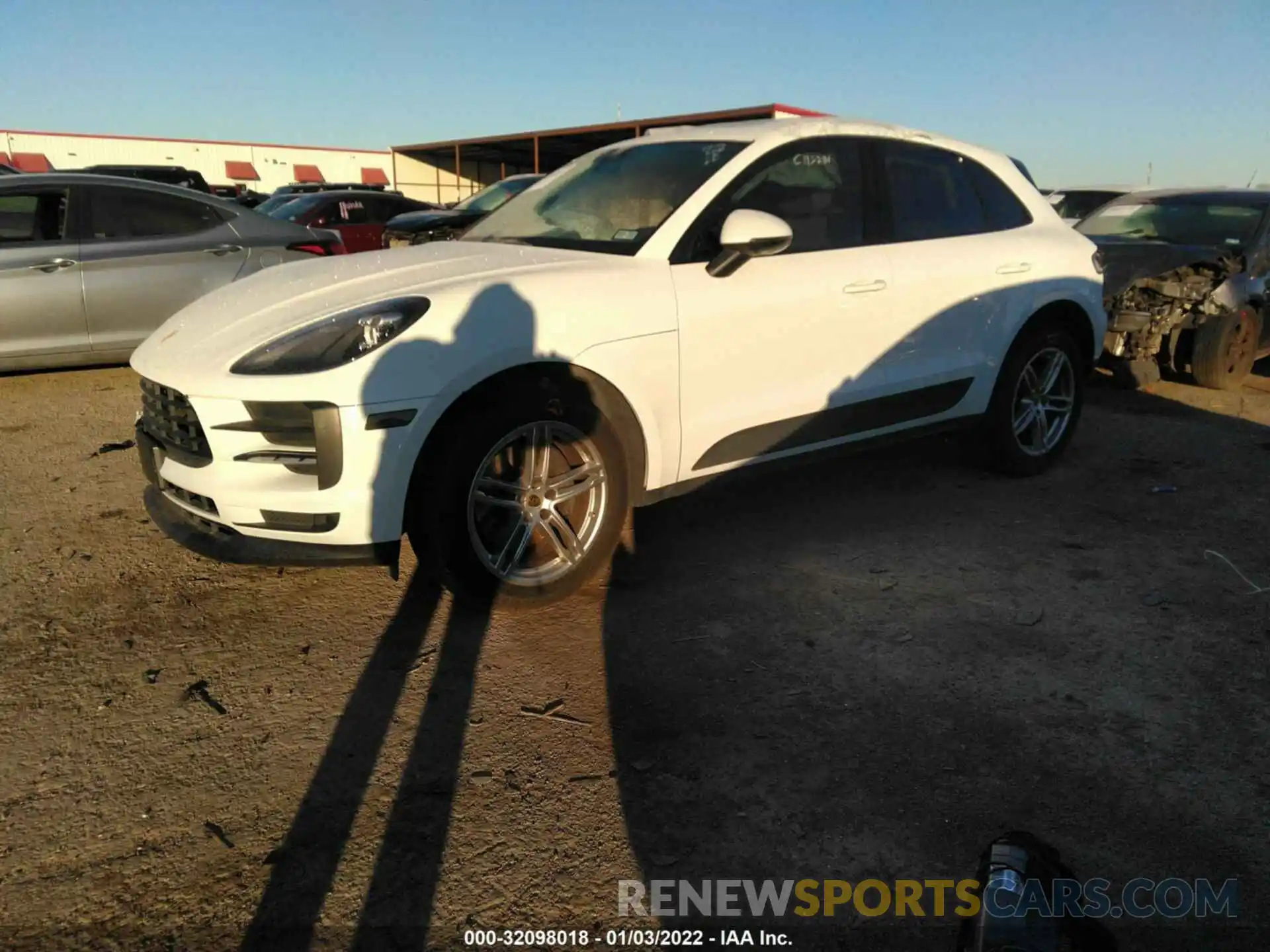 2 Photograph of a damaged car WP1AA2A53KLB02237 PORSCHE MACAN 2019