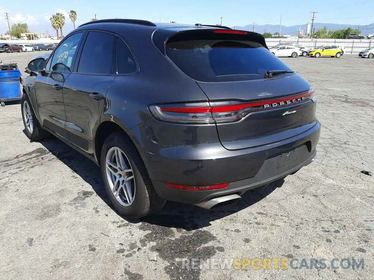 3 Photograph of a damaged car WP1AA2A53KLB04098 PORSCHE MACAN 2019