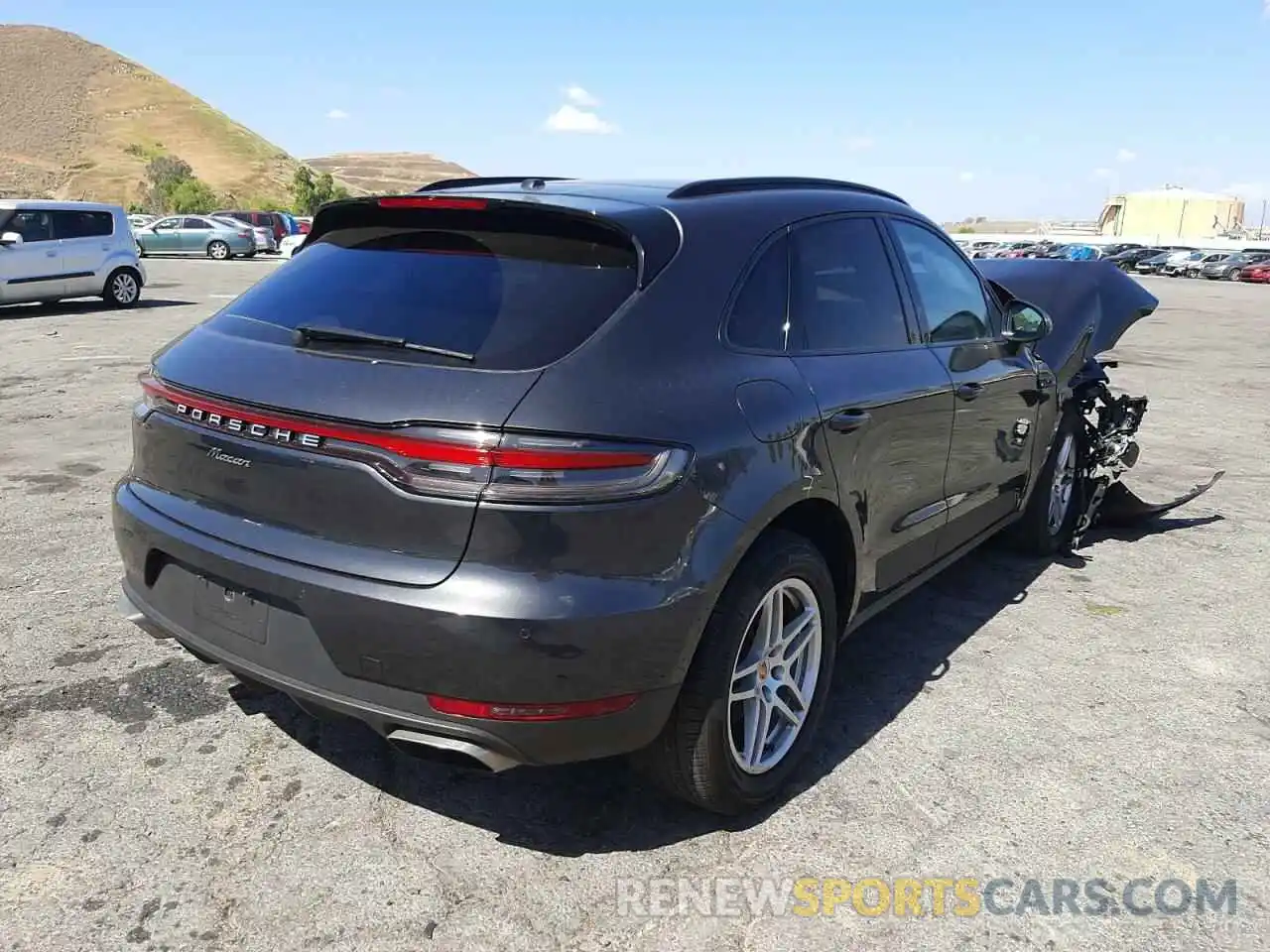 4 Photograph of a damaged car WP1AA2A53KLB04098 PORSCHE MACAN 2019