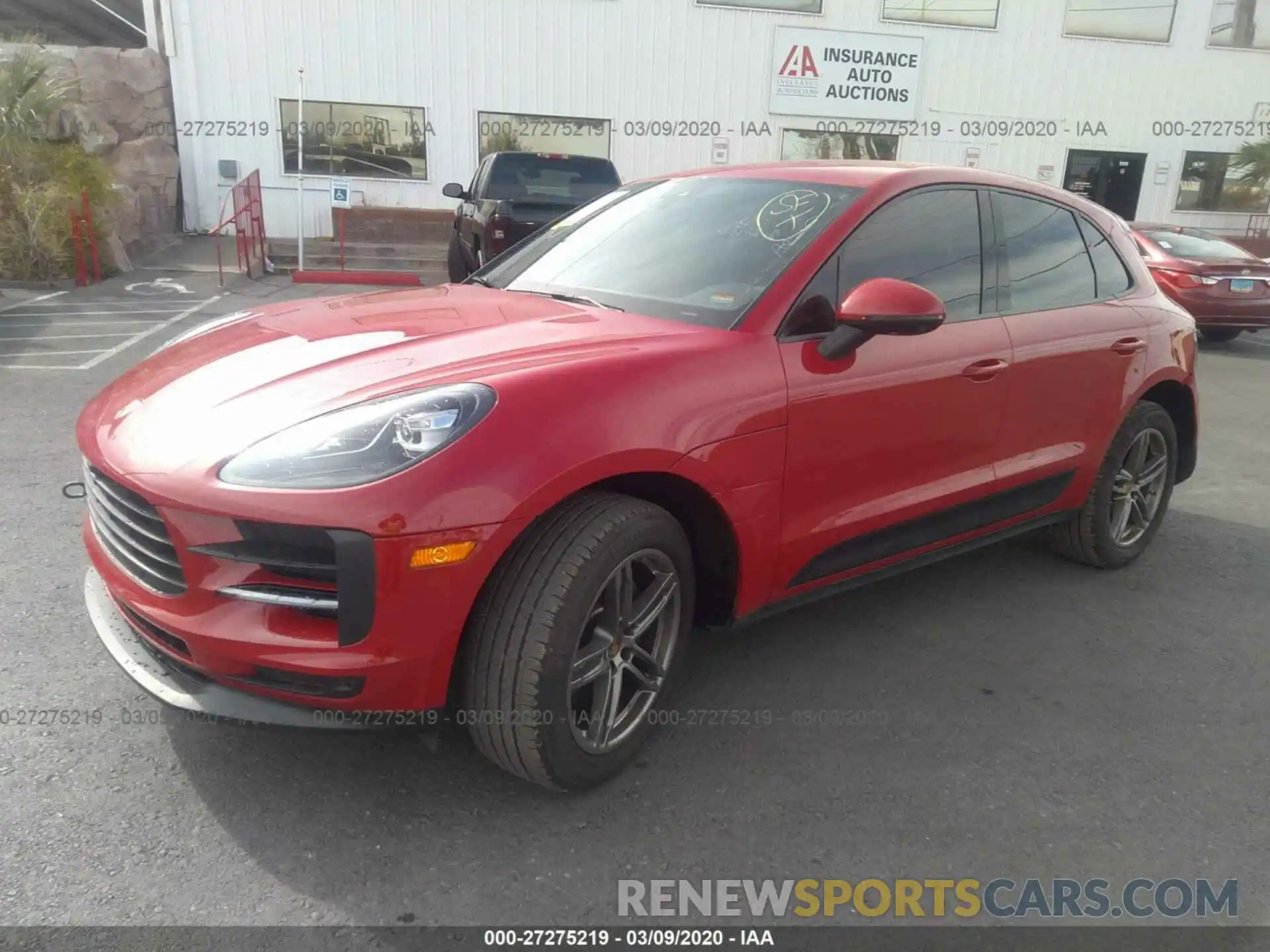 2 Photograph of a damaged car WP1AA2A53KLB06076 PORSCHE MACAN 2019