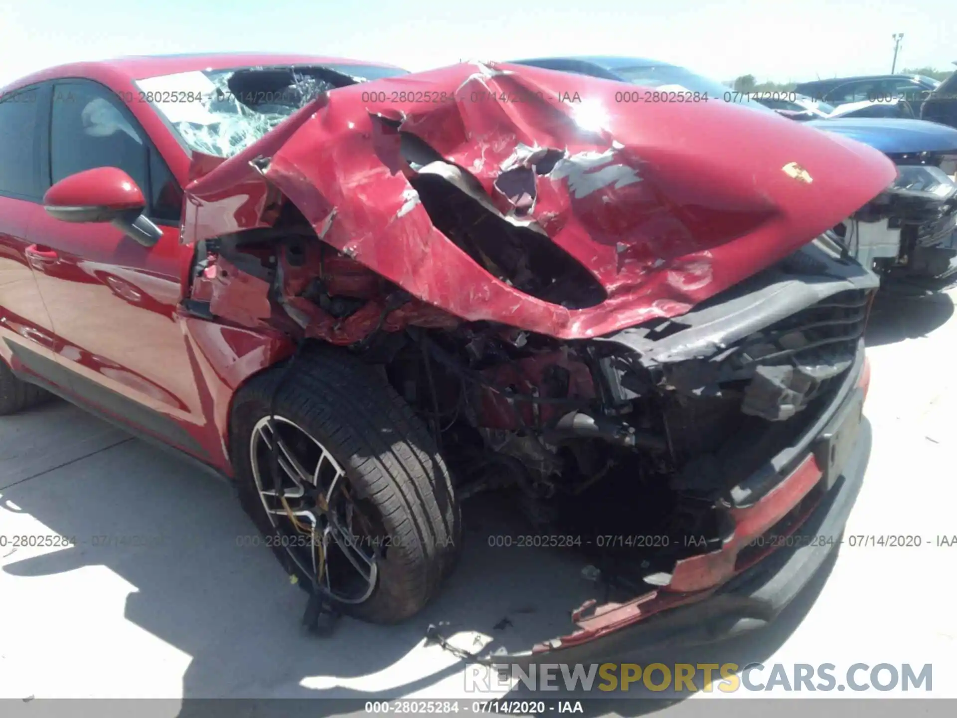 6 Photograph of a damaged car WP1AA2A53KLB09365 PORSCHE MACAN 2019