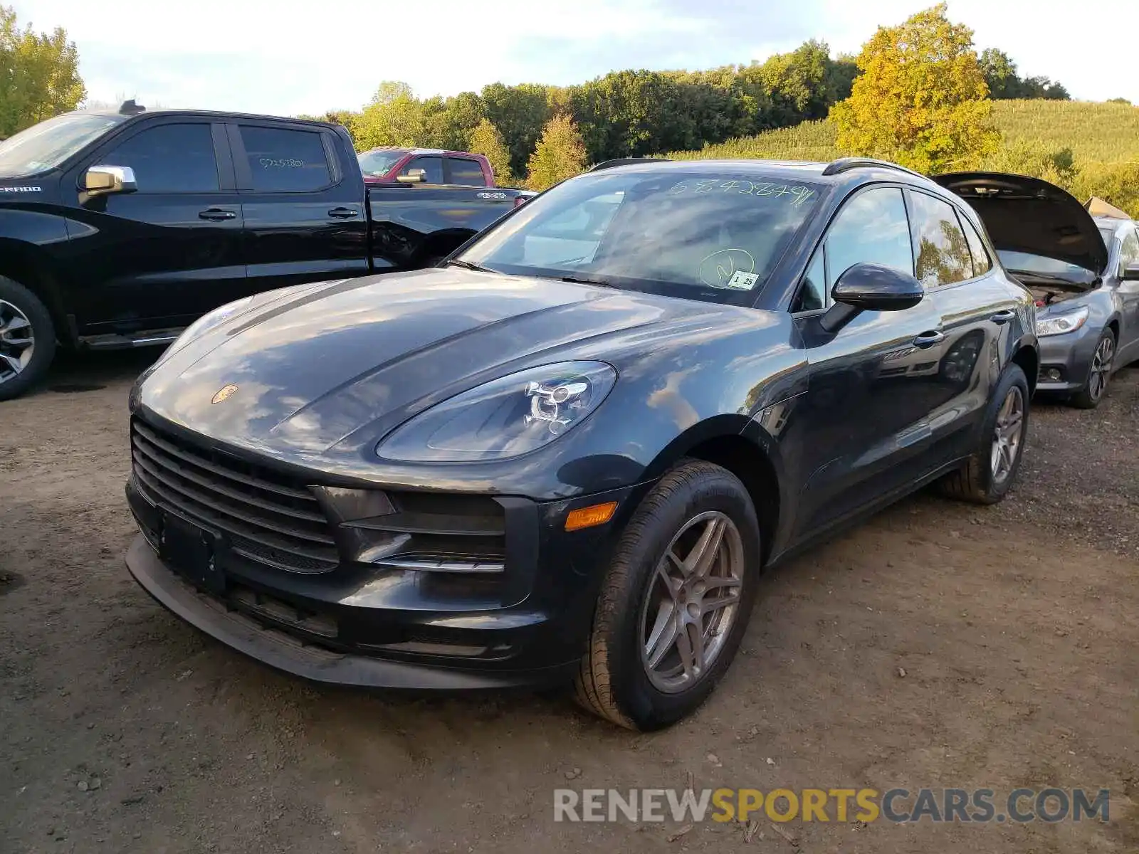 2 Photograph of a damaged car WP1AA2A54KLB03882 PORSCHE MACAN 2019