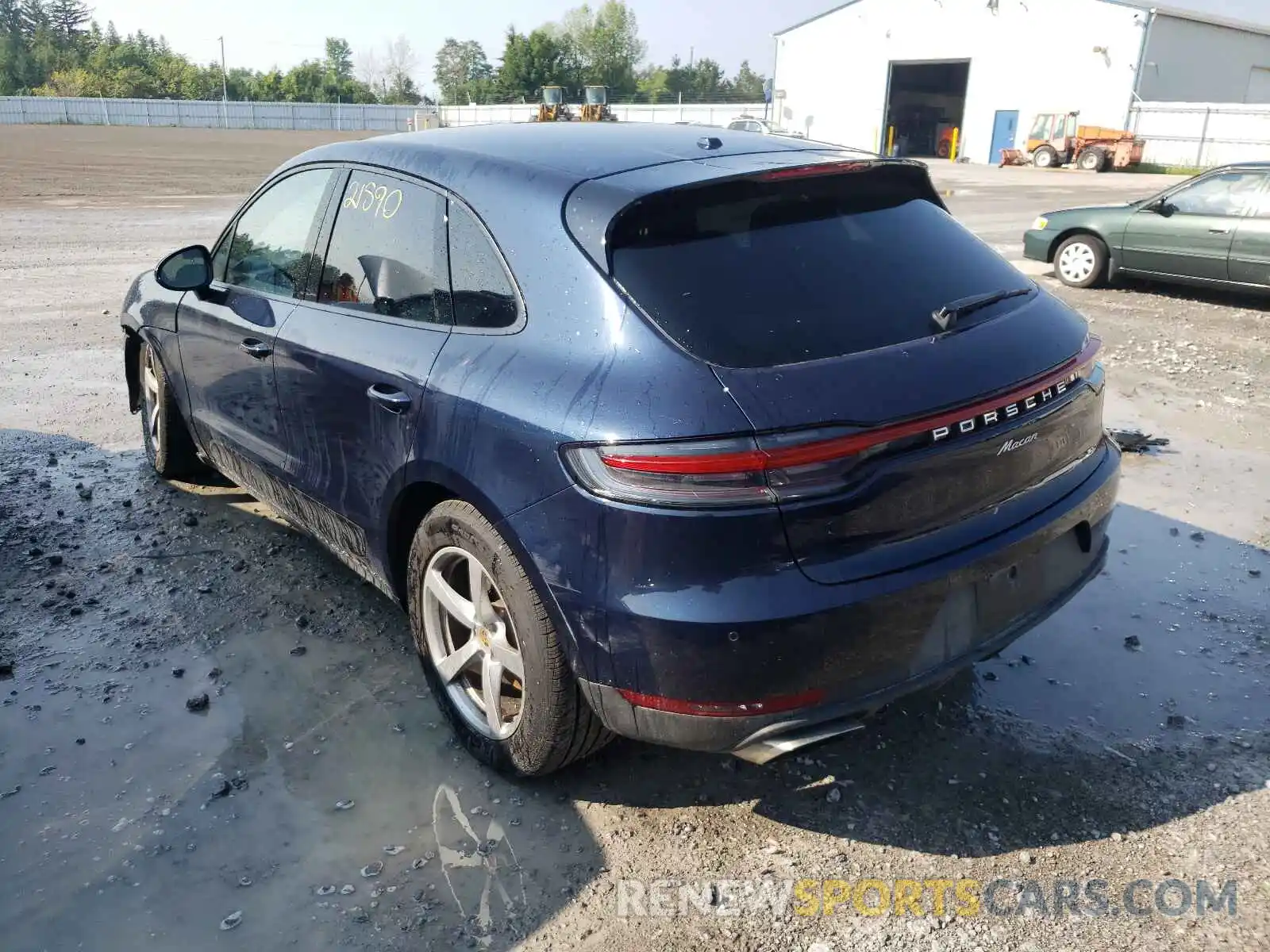 3 Photograph of a damaged car WP1AA2A55KLB03857 PORSCHE MACAN 2019