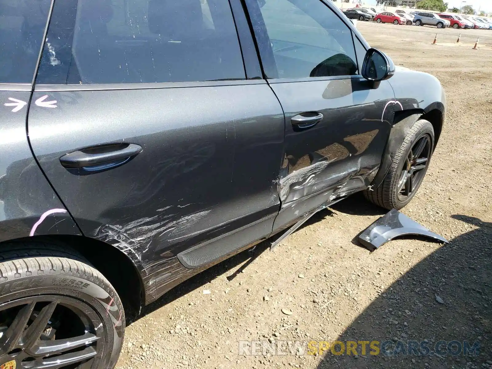 9 Photograph of a damaged car WP1AA2A55KLB04720 PORSCHE MACAN 2019