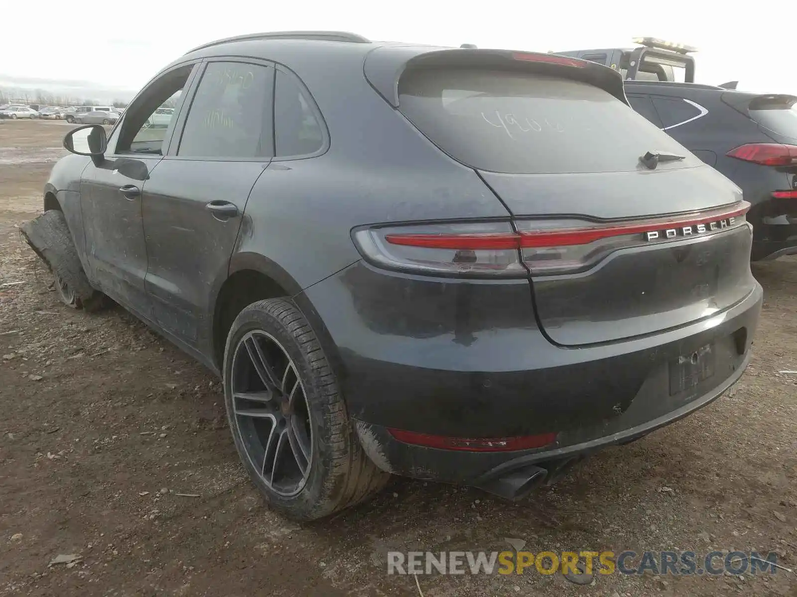 3 Photograph of a damaged car WP1AA2A55KLB06810 PORSCHE MACAN 2019