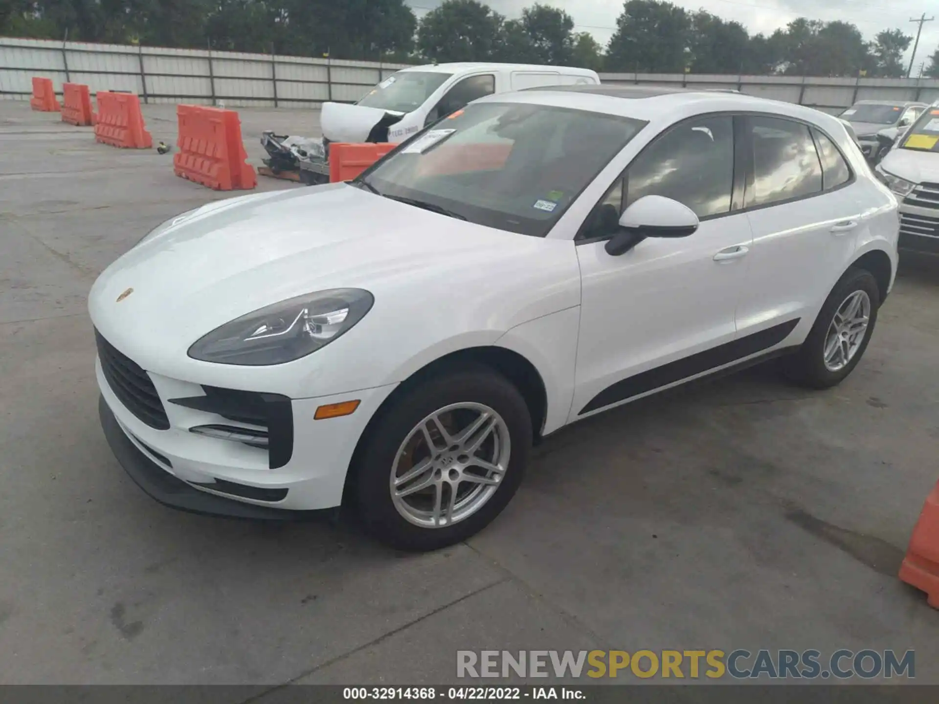 2 Photograph of a damaged car WP1AA2A55KLB08864 PORSCHE MACAN 2019