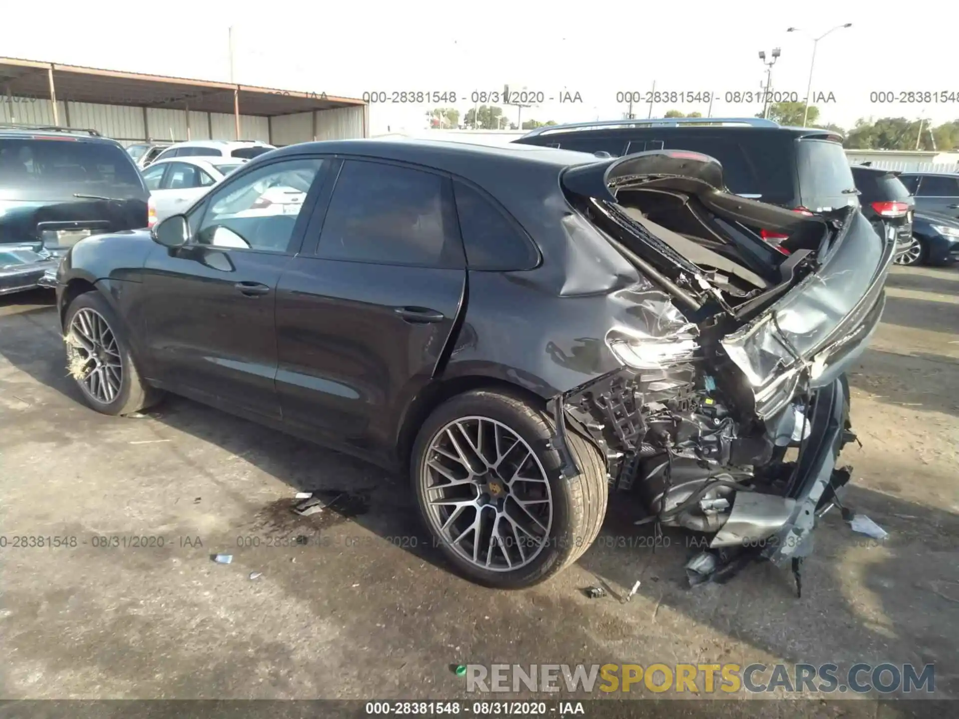 3 Photograph of a damaged car WP1AA2A56KLB00157 PORSCHE MACAN 2019